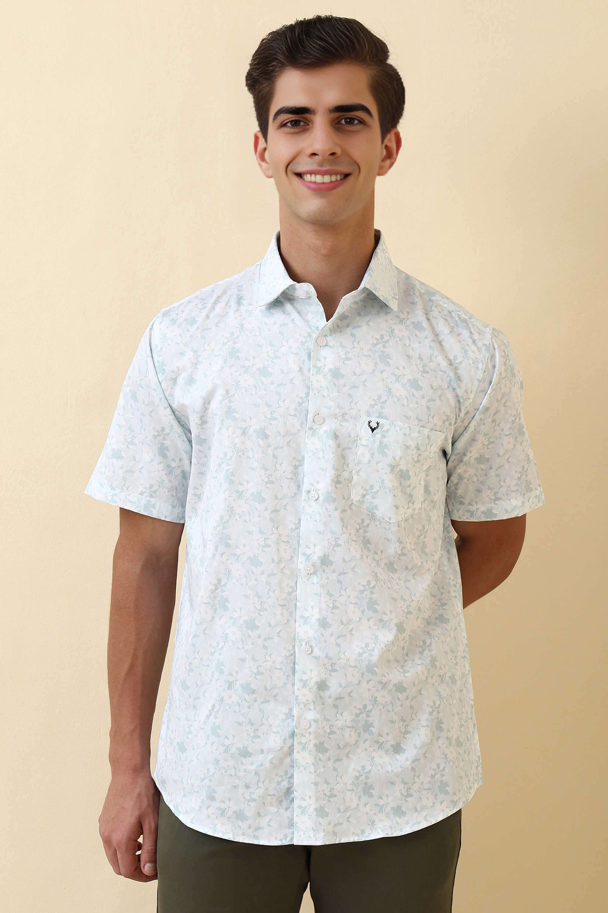 Printed-Cotton-Regular-Fit-Men-Casual-Wear-Shirt