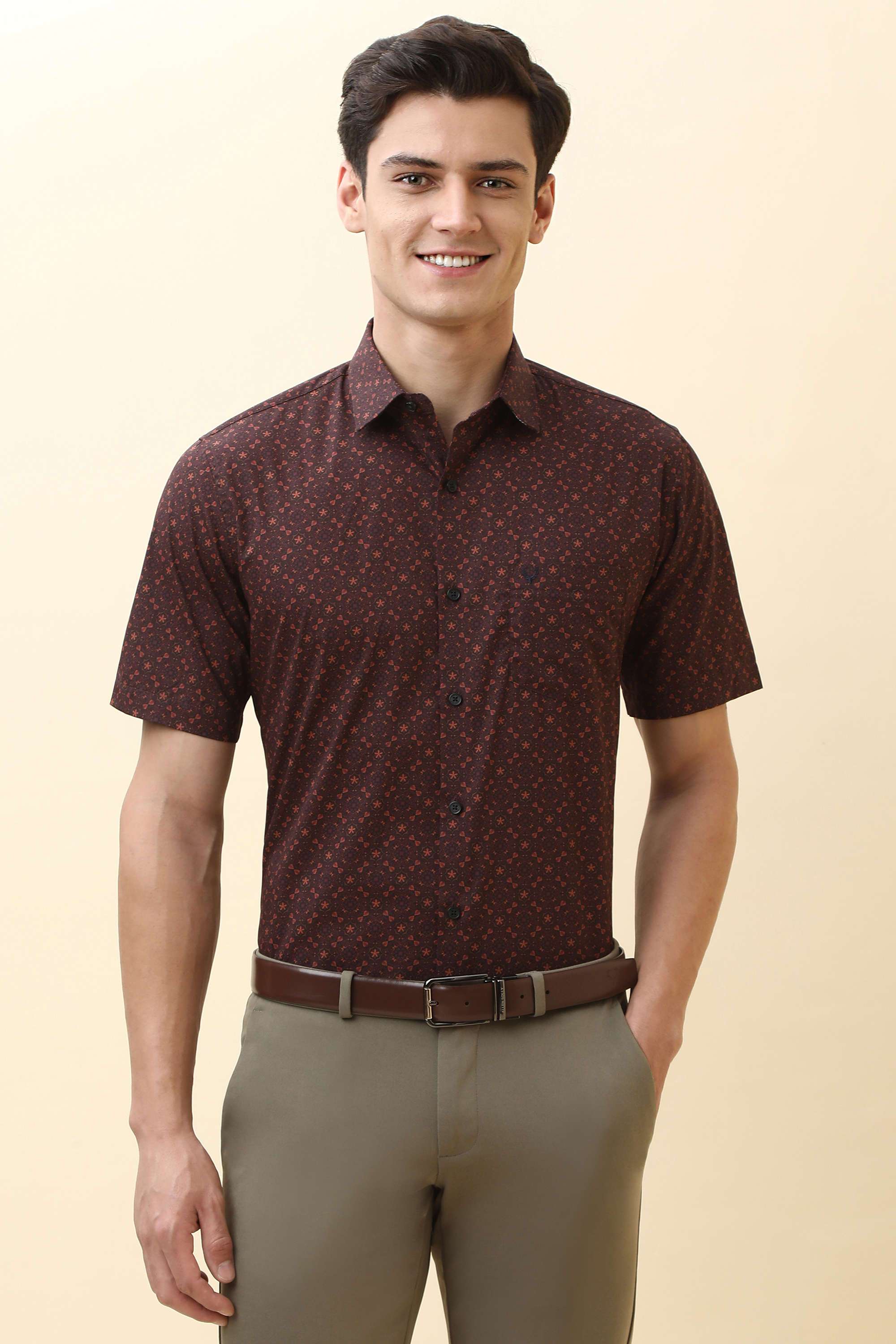 Printed-Cotton-Regular-Fit-Men-Formal-Wear-Shirt