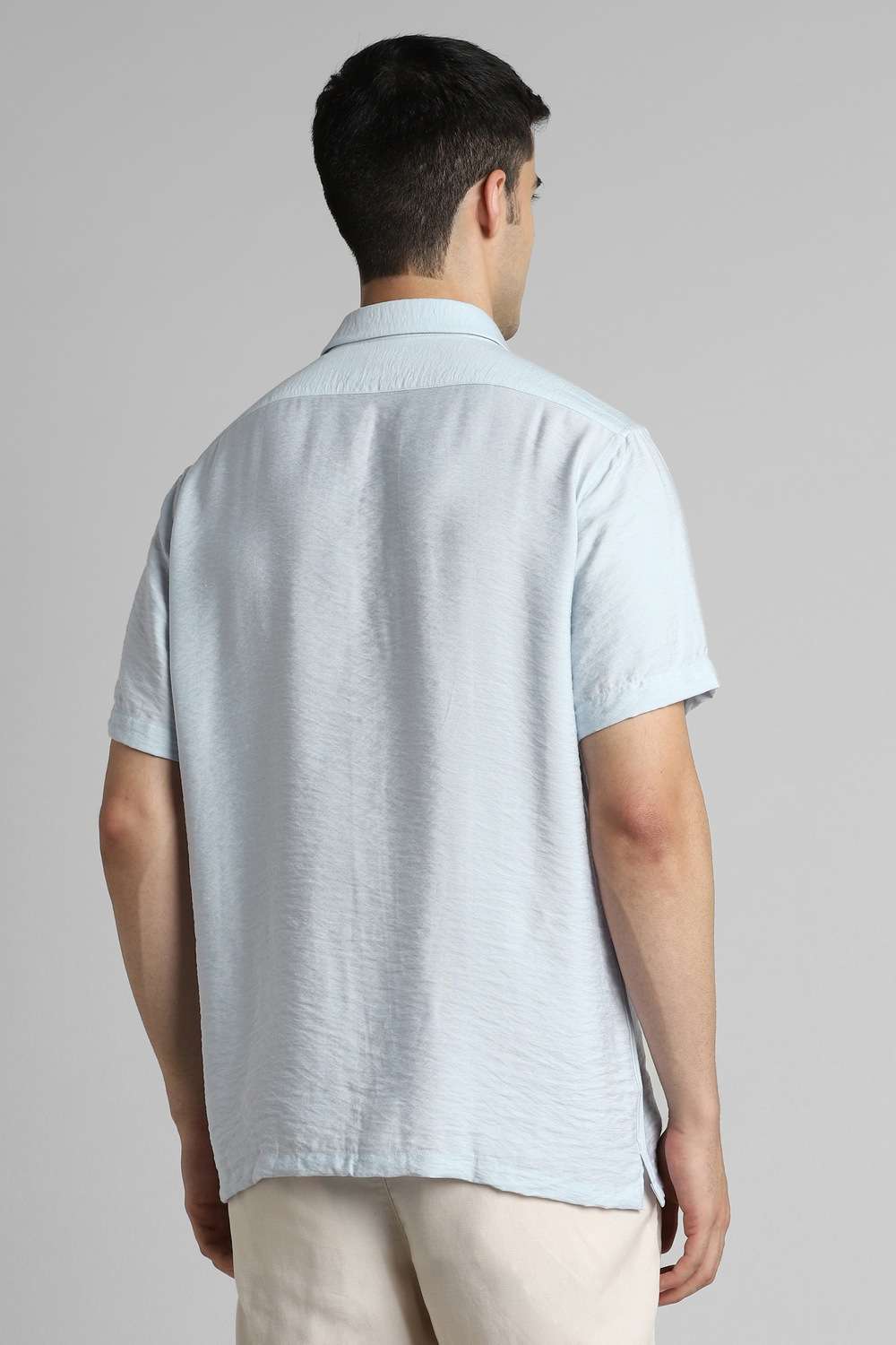 Solid-Rayon-Regular-Fit-Men-s-Casual-Shirt