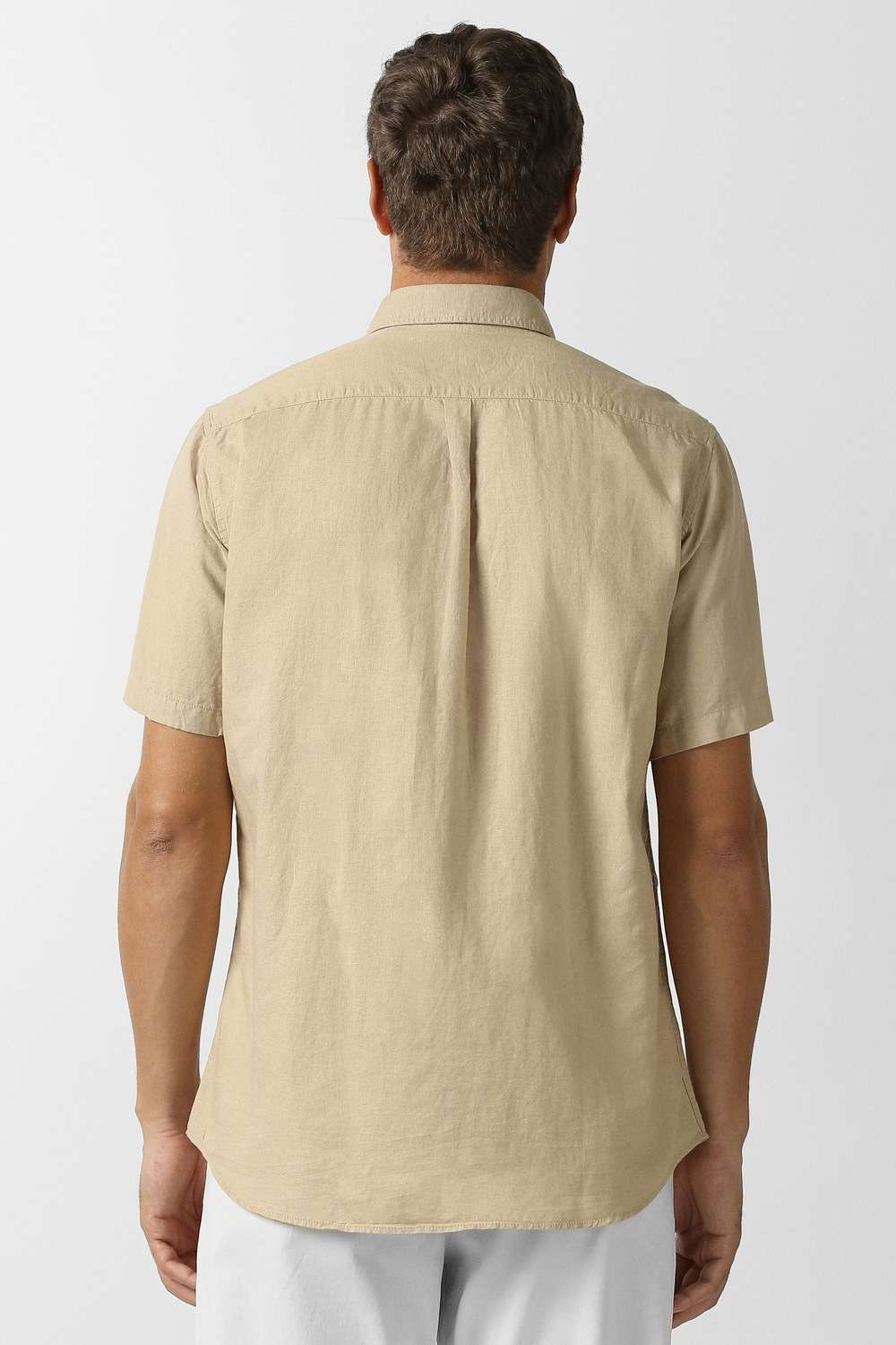 Solid-Cotton-Slim-Fit-Men-s-Casual-Shirt