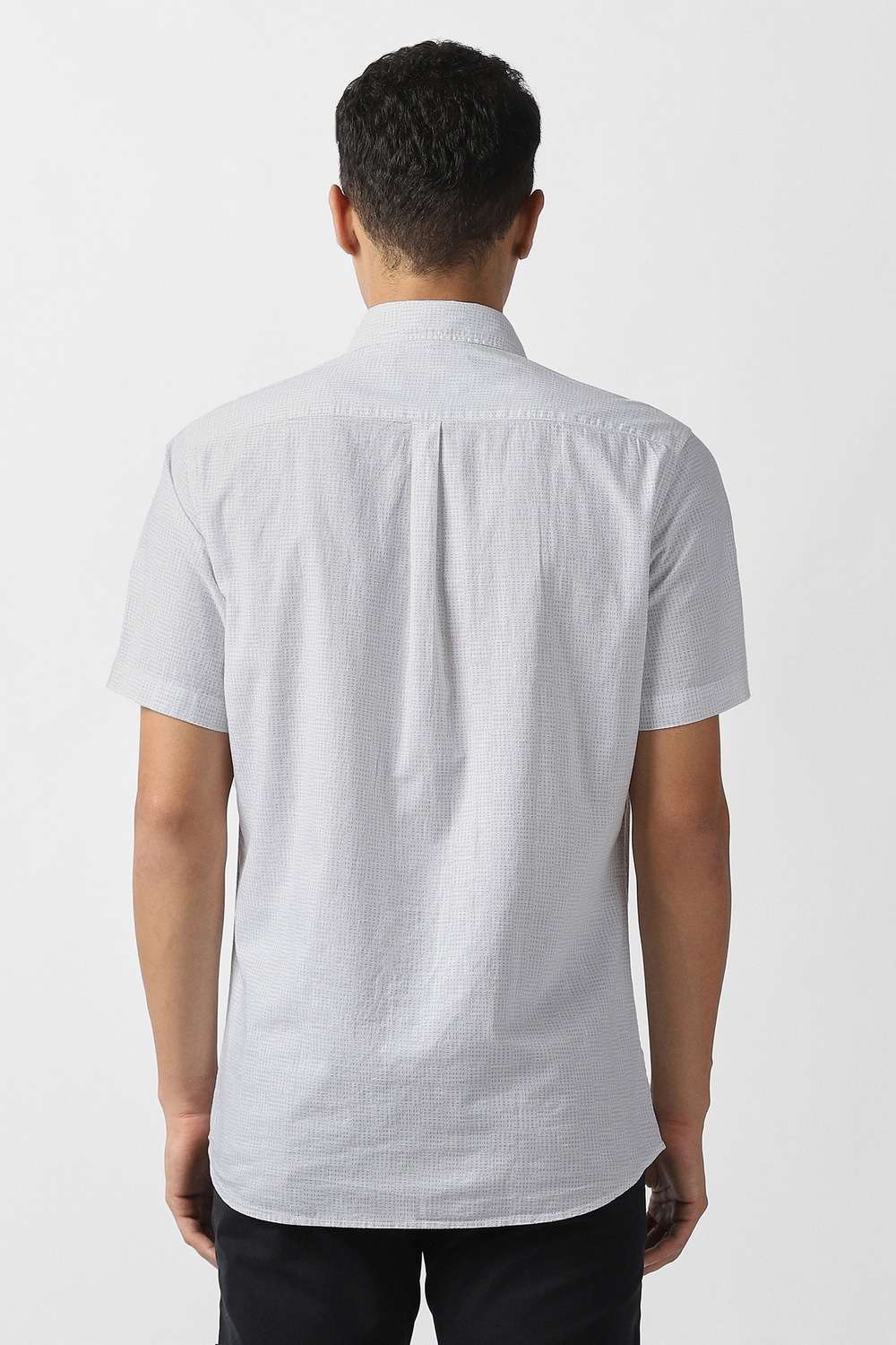 Textured-Cotton-Linen-Blend-Slim-Fit-Men-s-Casual-Shirt