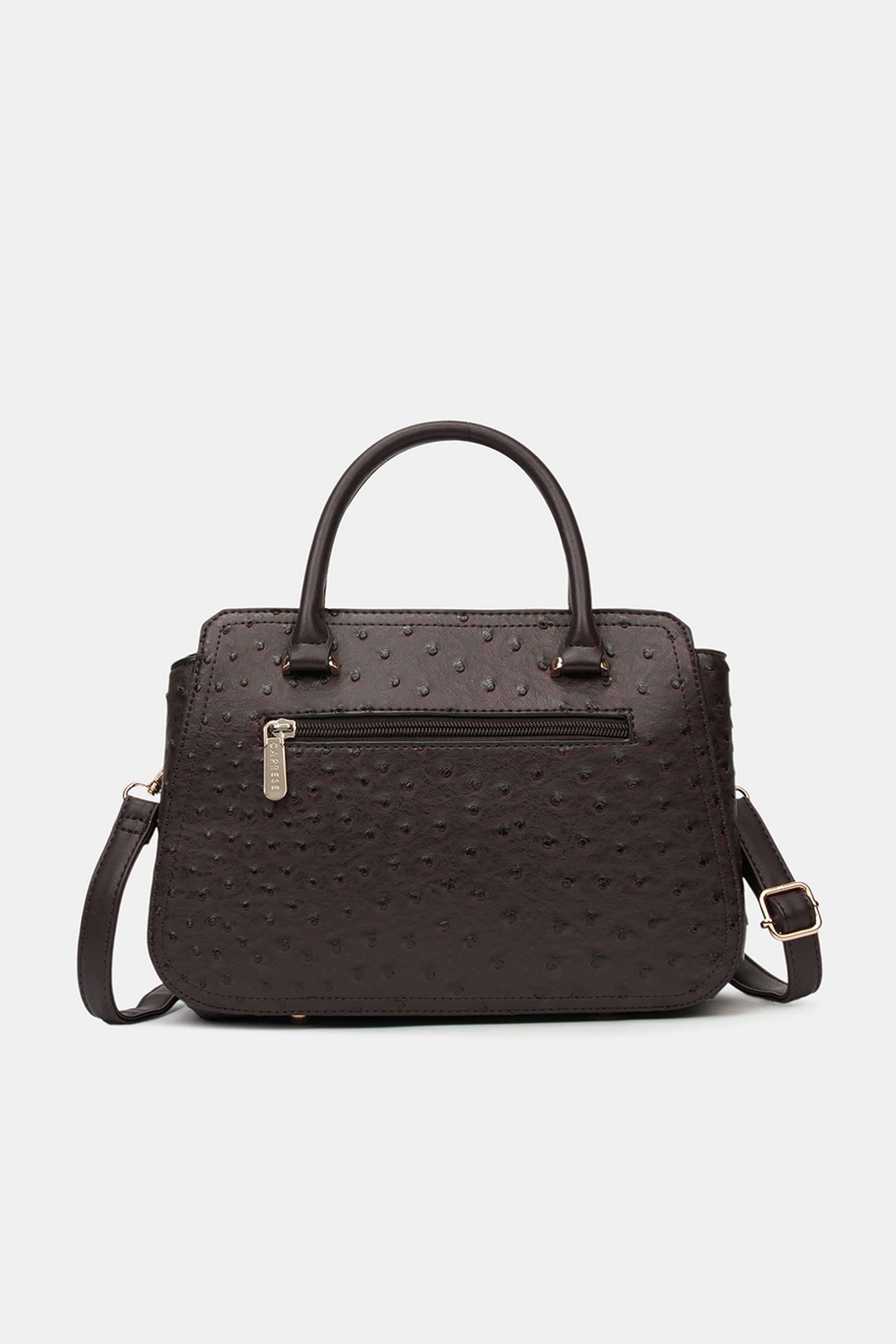 Zipper-Faux-Leather-Women-Everyday-Satchel
