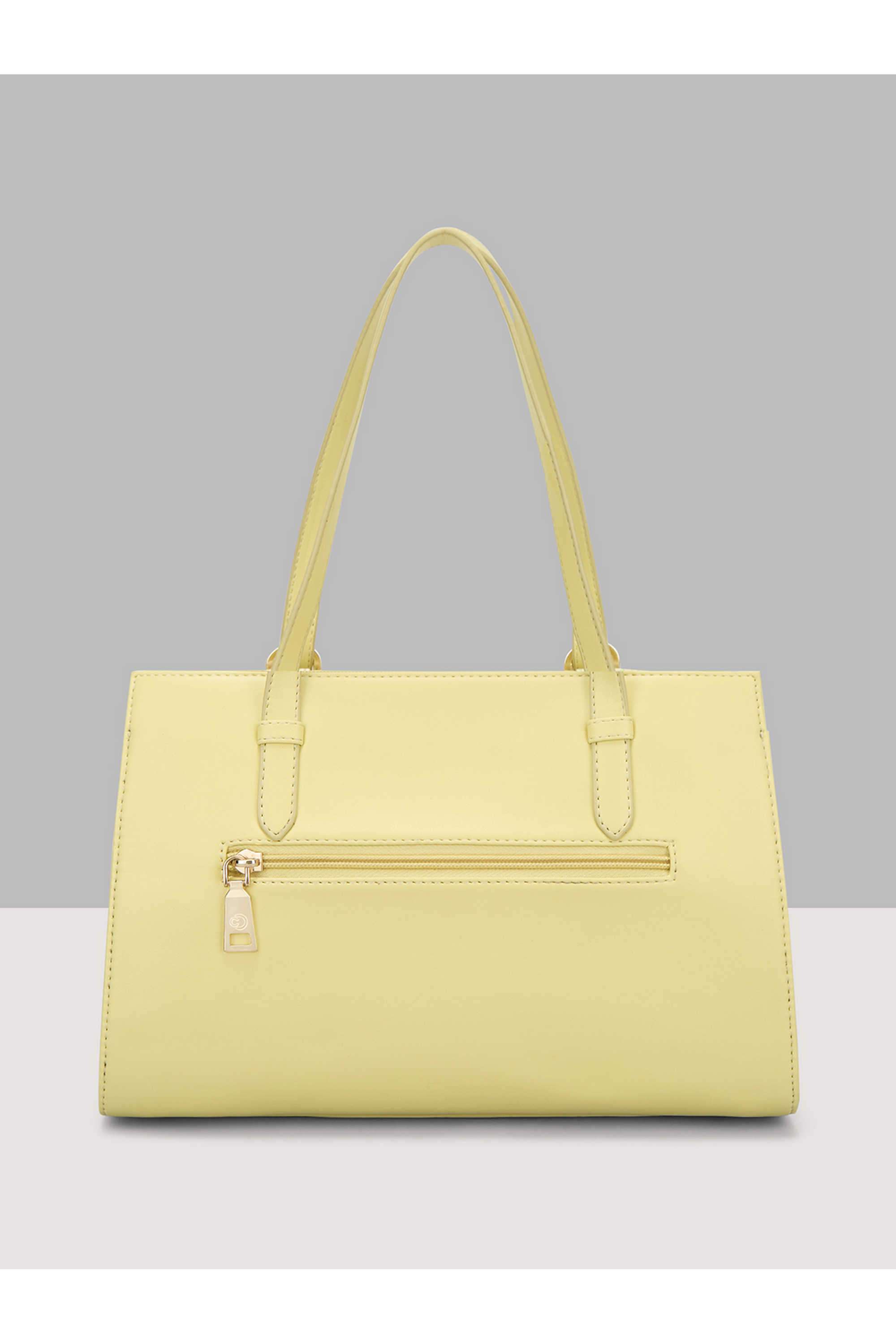 Zipper-Closure-Faux-Leather-Women-Casual-Wear-Satchel