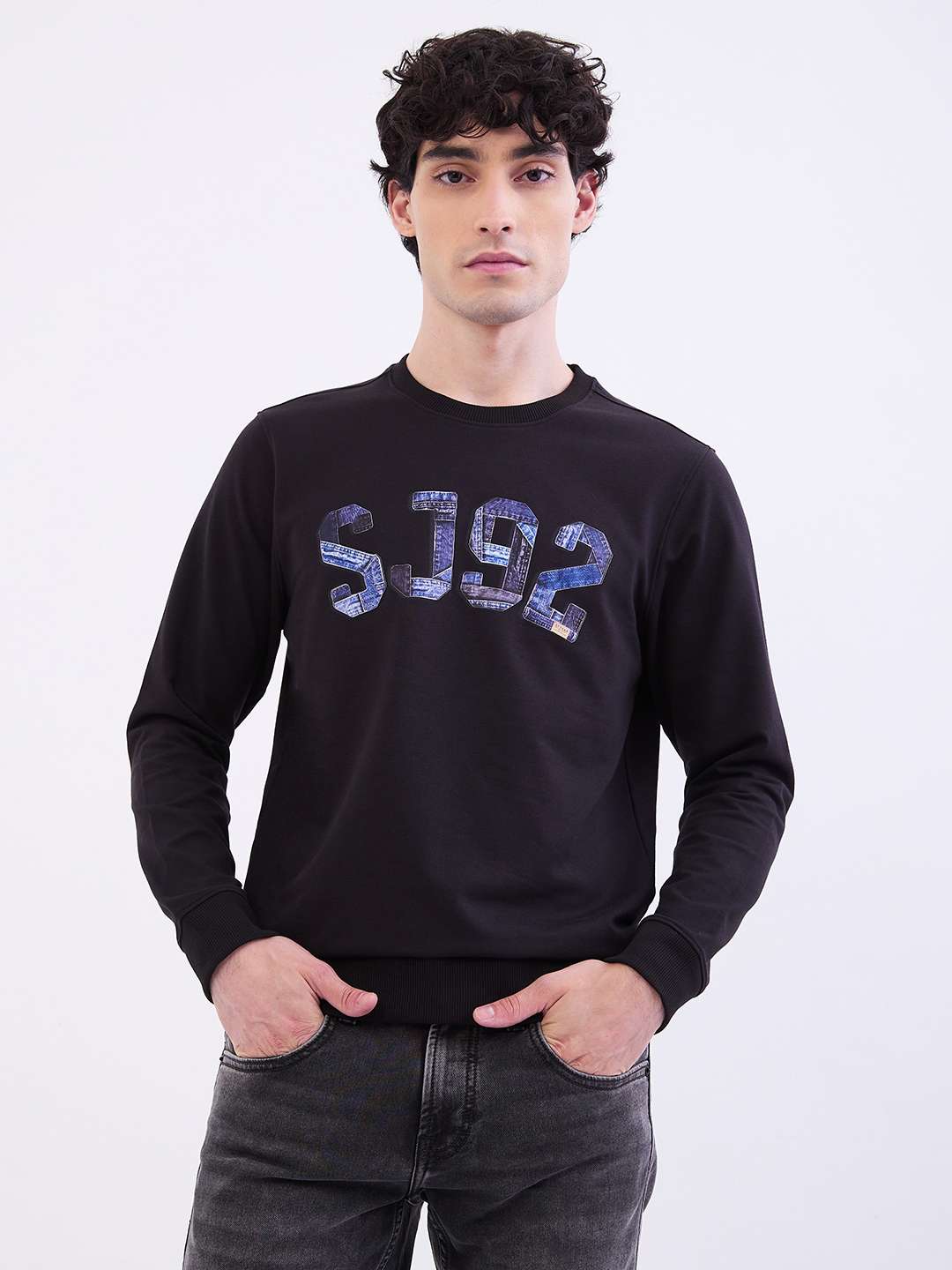 Solid-Cotton-Round-Neck-Men-s-Sweatshirt