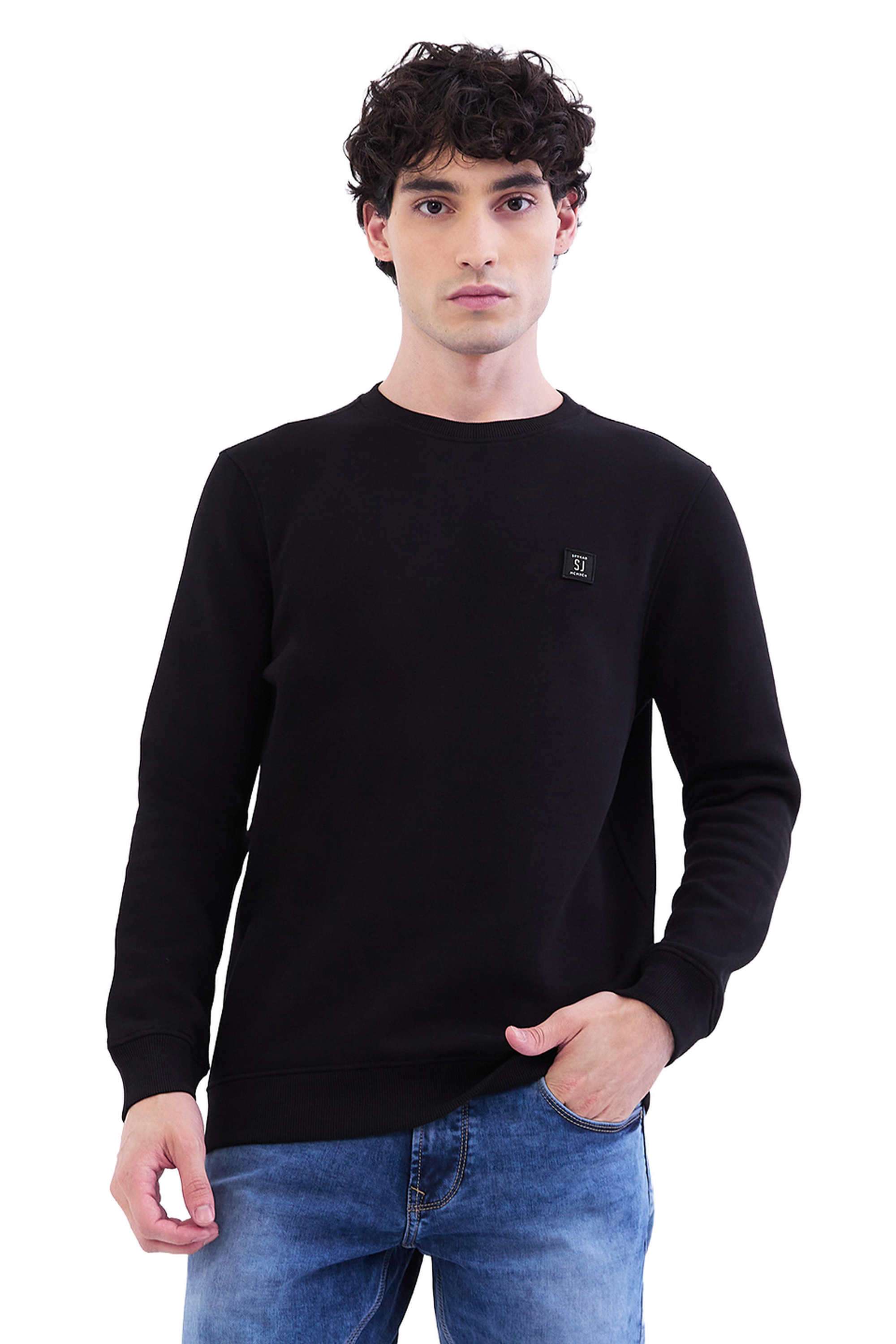 Solid-Cotton-Blend-Slim-Fit-Men-Sweatshirt