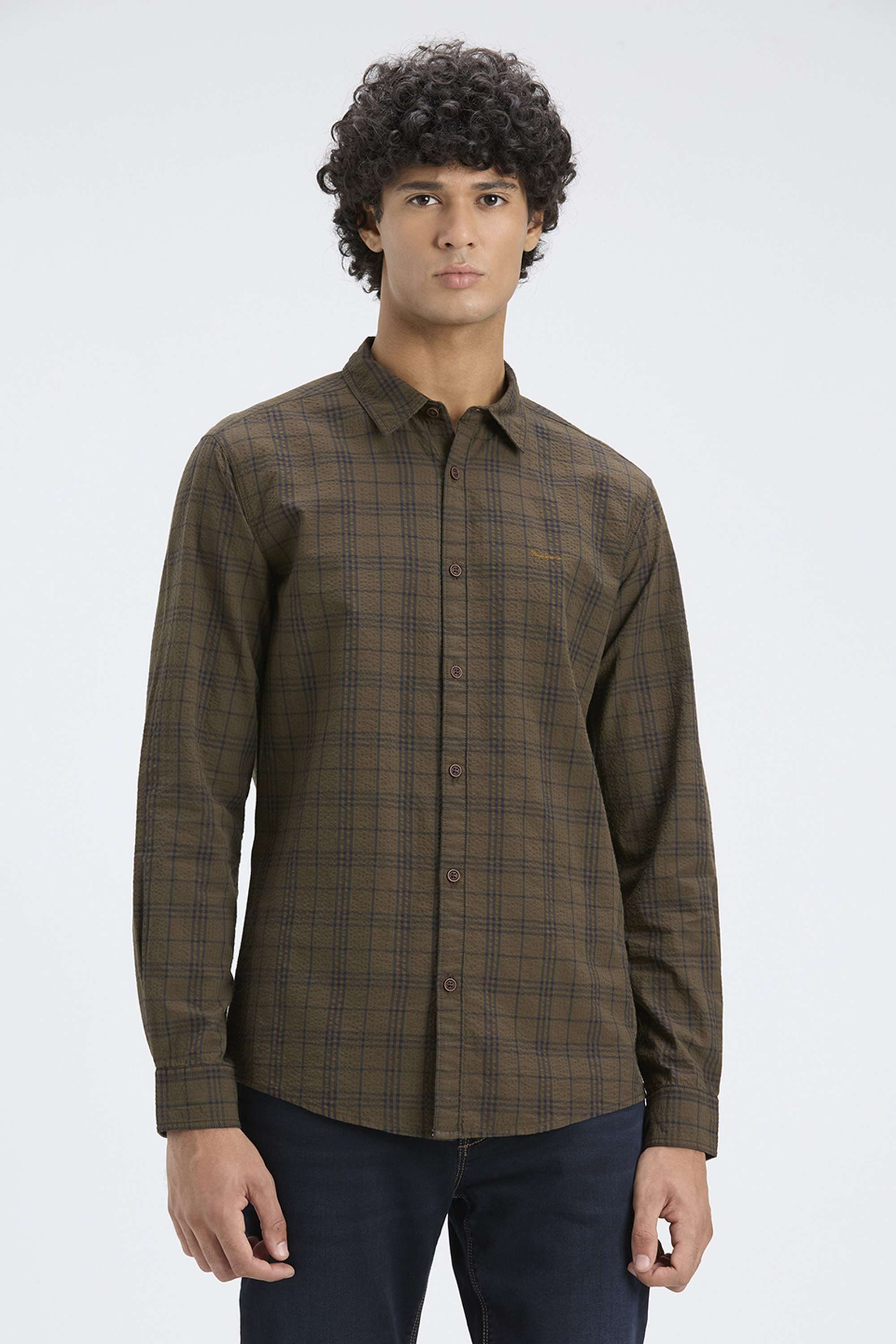 Checks-Cotton-Regular-Fit-Men-s-Shirt