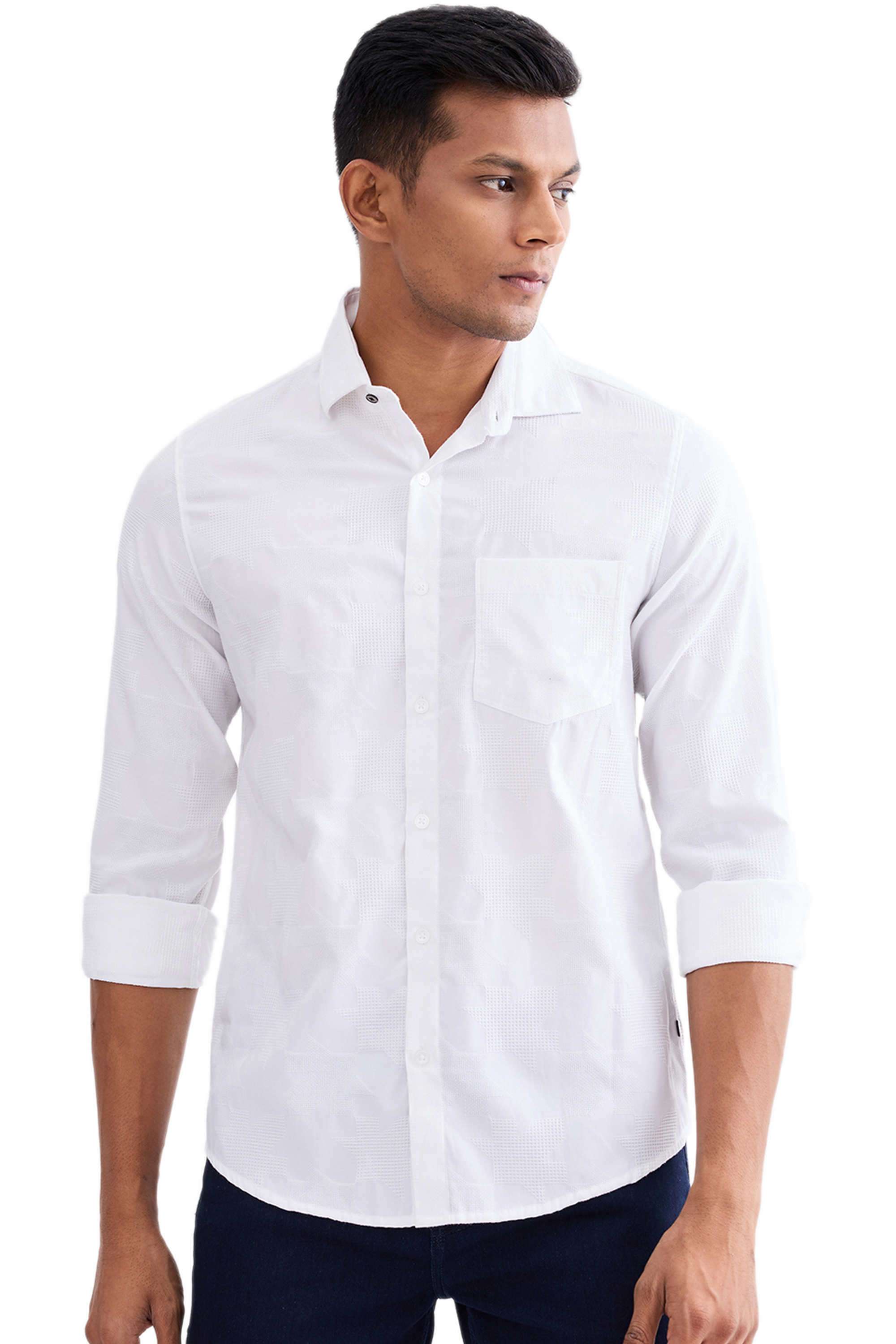 Solid-Cotton-Slim-Fit-Men-Shirt