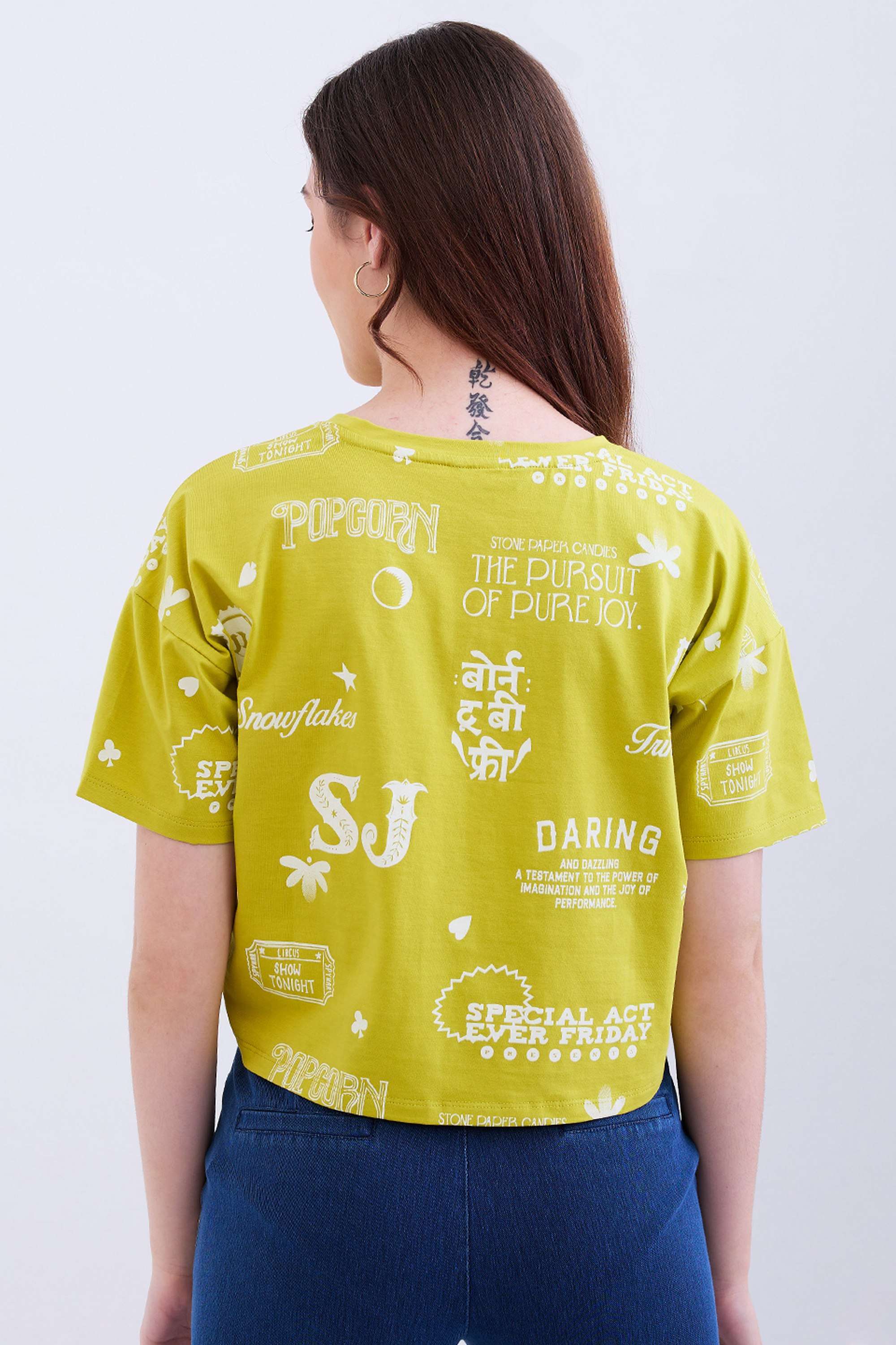 Solid-Cotton-Women-s-T-Shirt