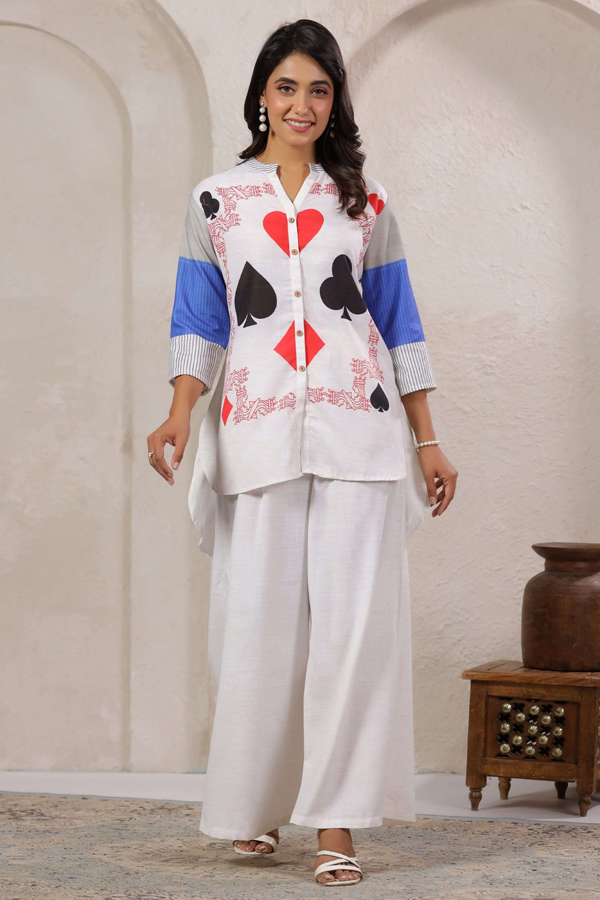 span Textured V-Neck Blended Fabric Women Cardigan-picture-18