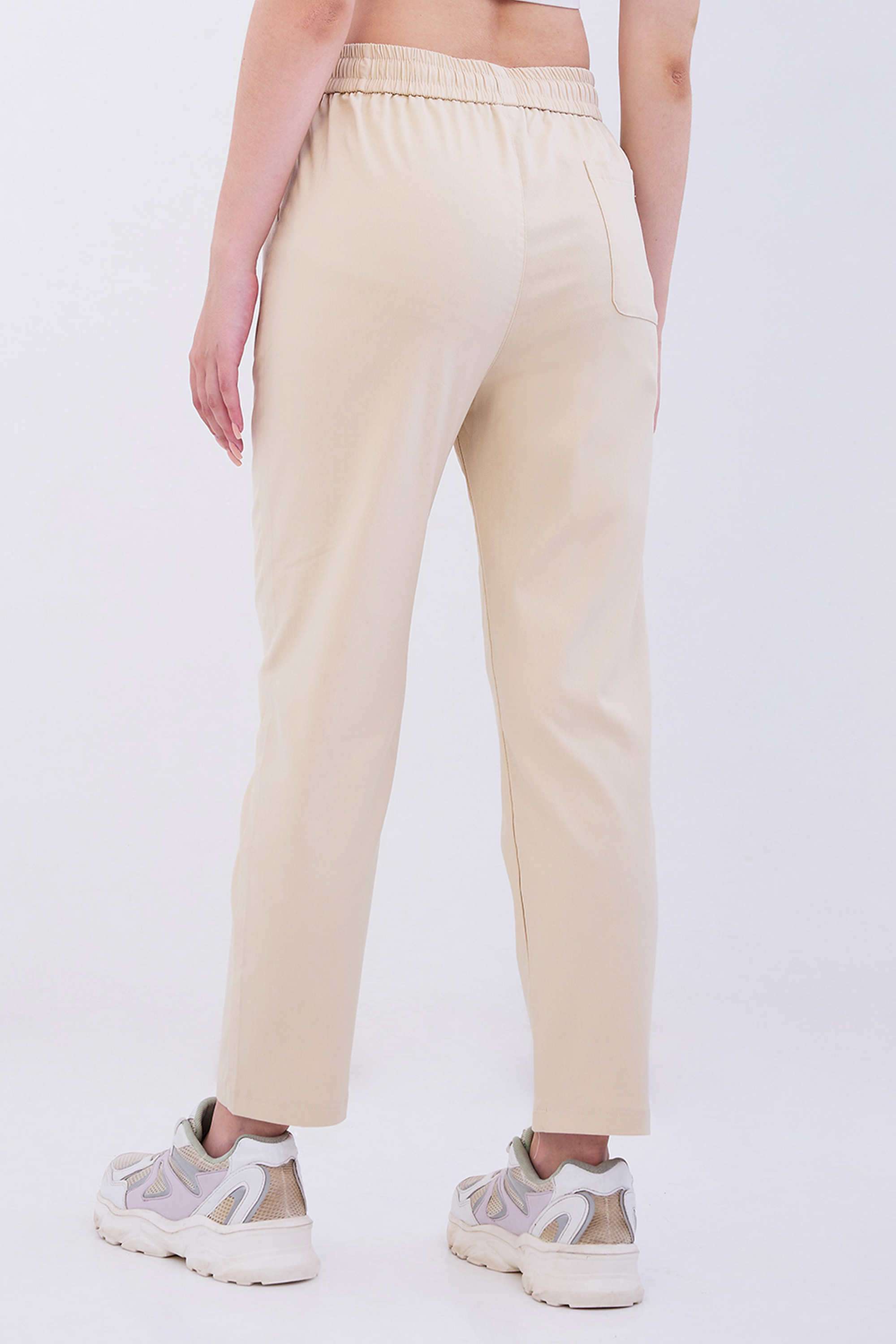 Solid-Tapered-Fit-Rayon-Women-Casual-Wear-Trousers