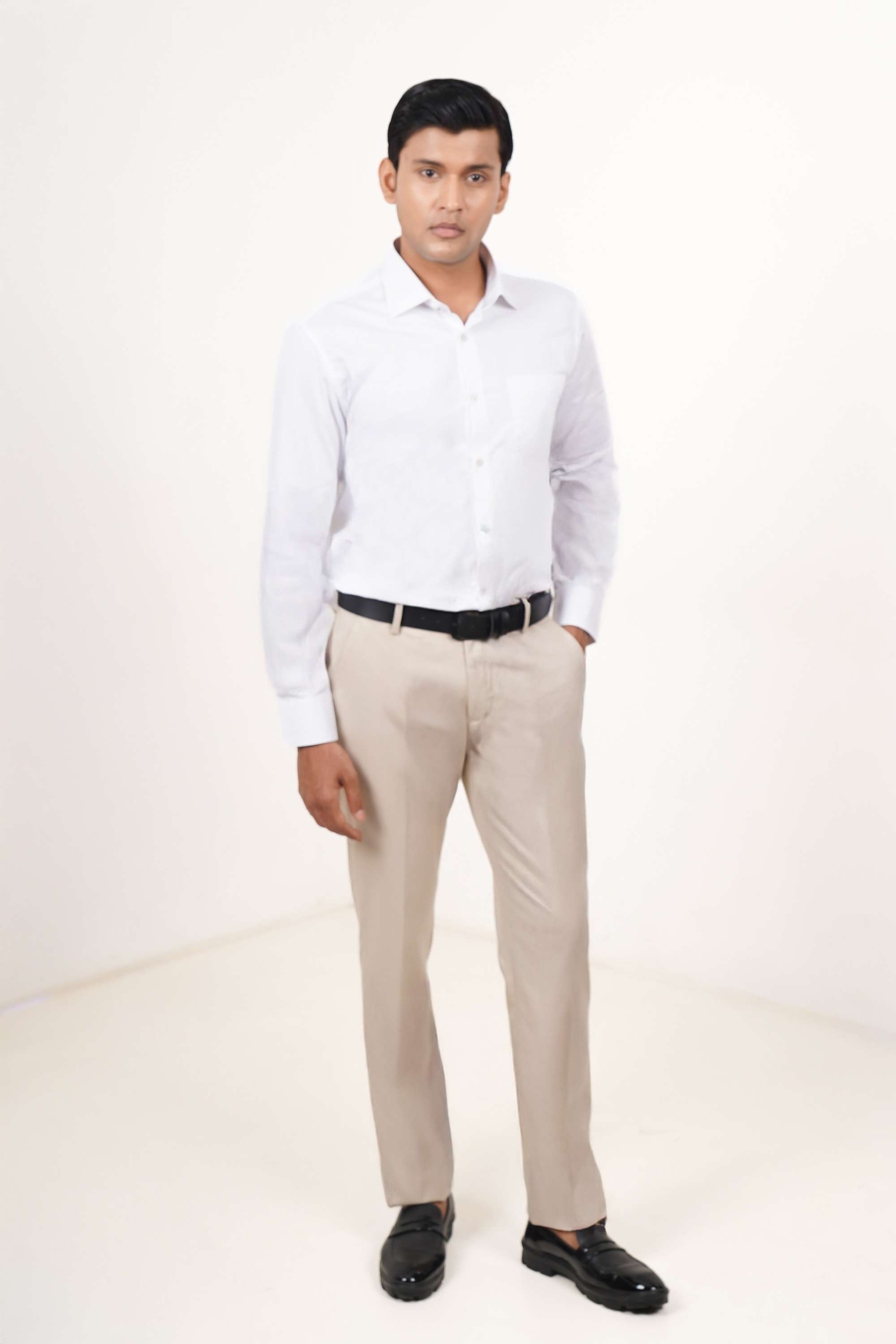 Textured-Blended-Fabric-Slim-Fit-Men-s-Formal-Trousers