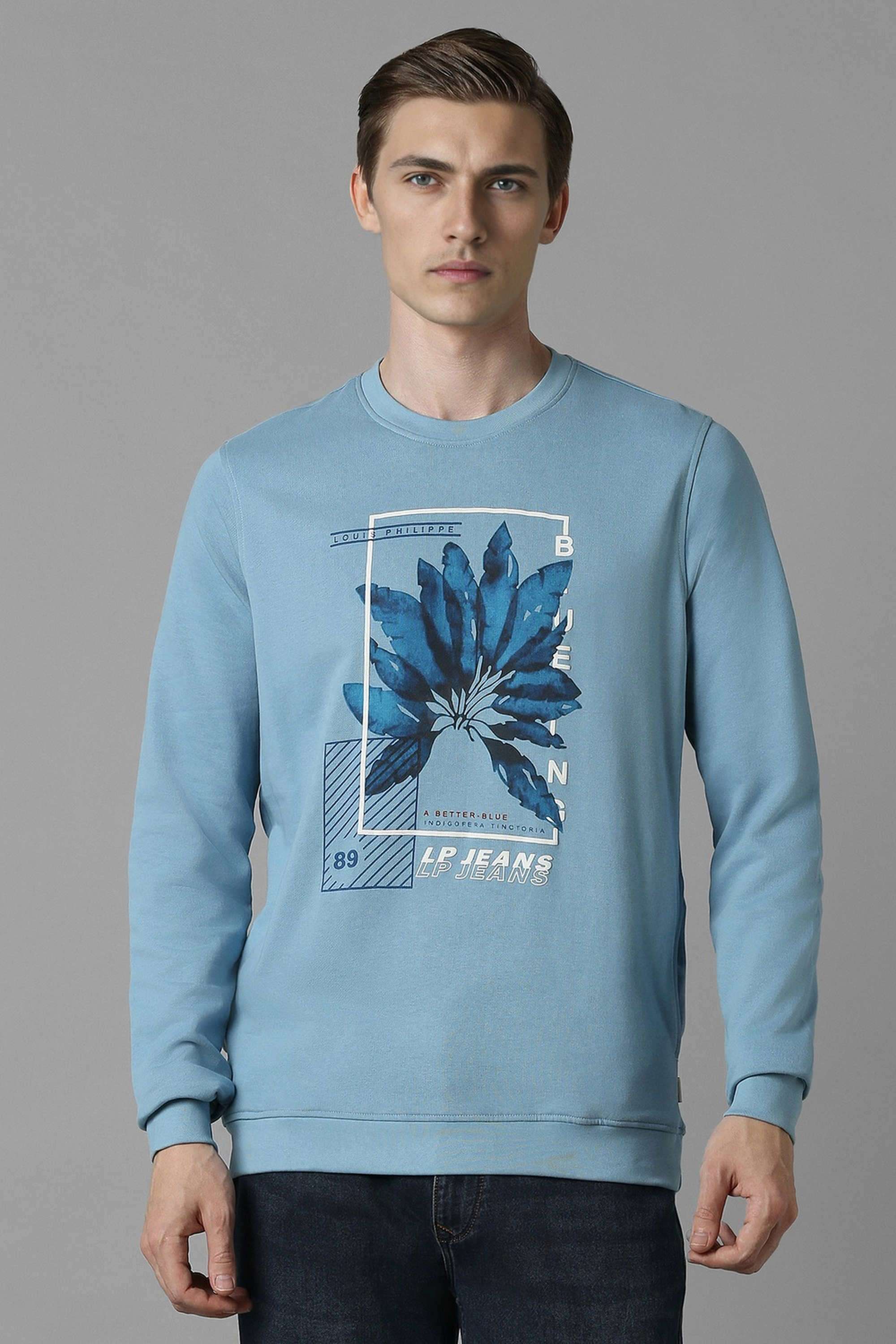 Solid-Cotton-Round-Neck-Men-s-Sweatshirt