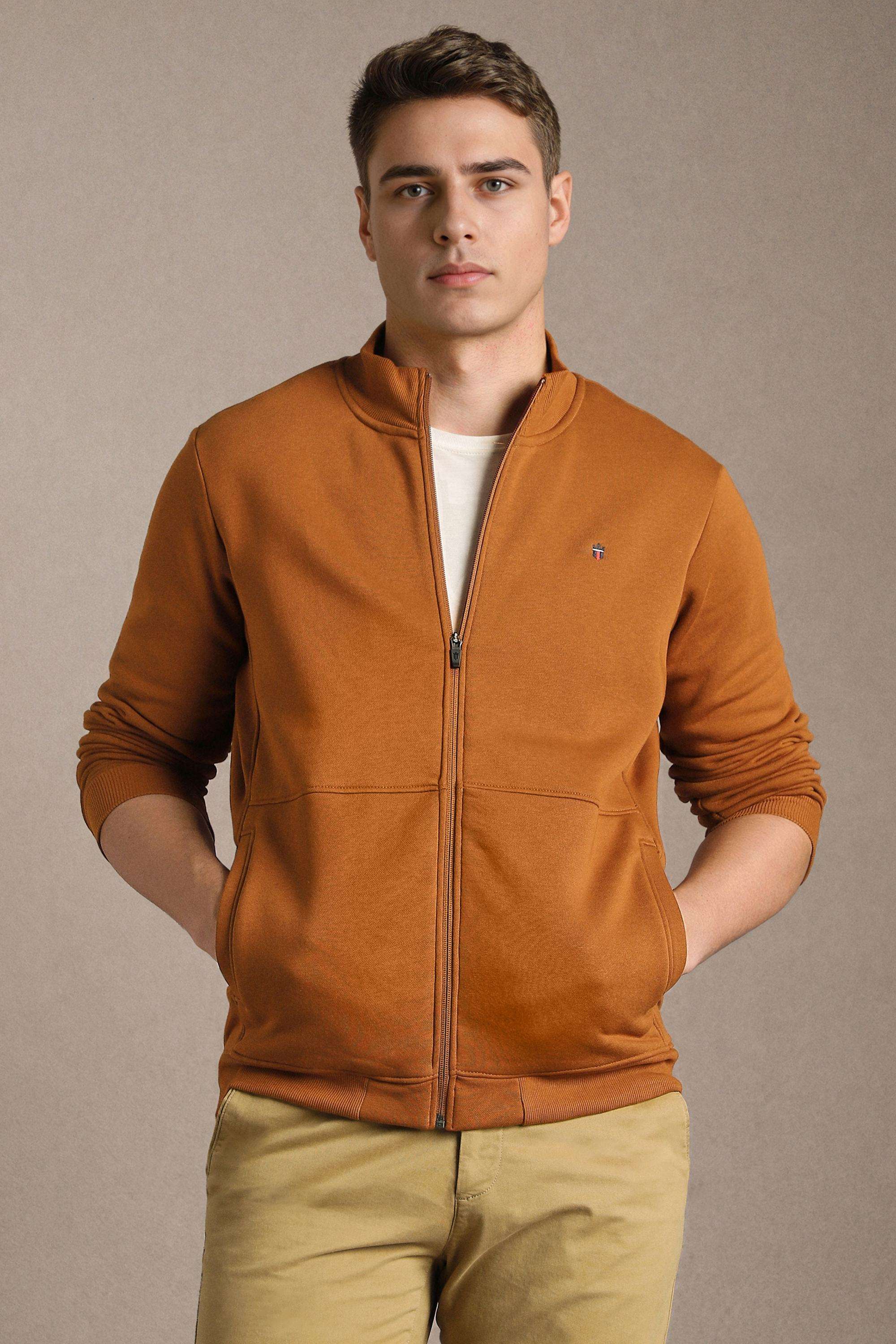 Stripes-Blended-Fabric-Regular-Fit-Men-s-Sweatshirt