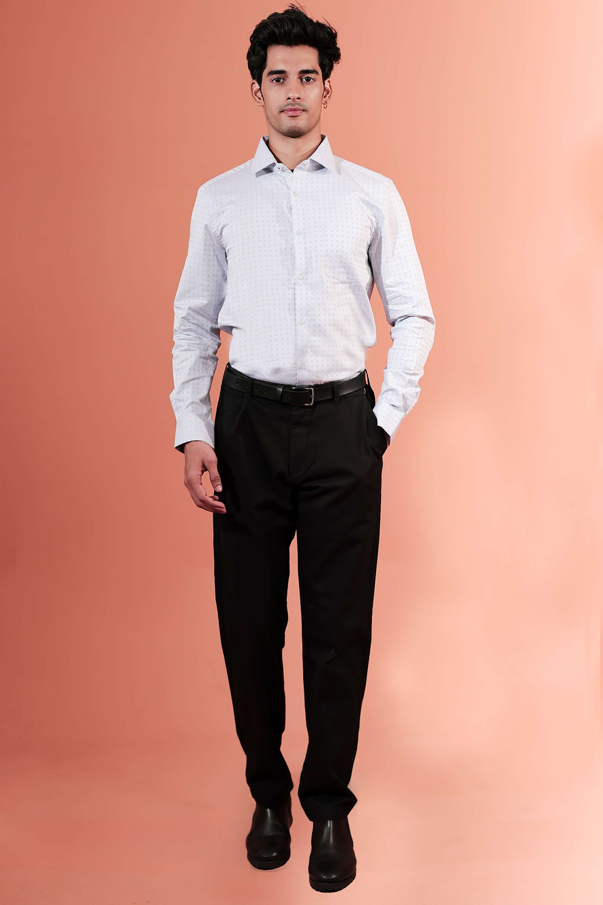 Blended-Fabric-Regular-Fit-Men-Shirt
