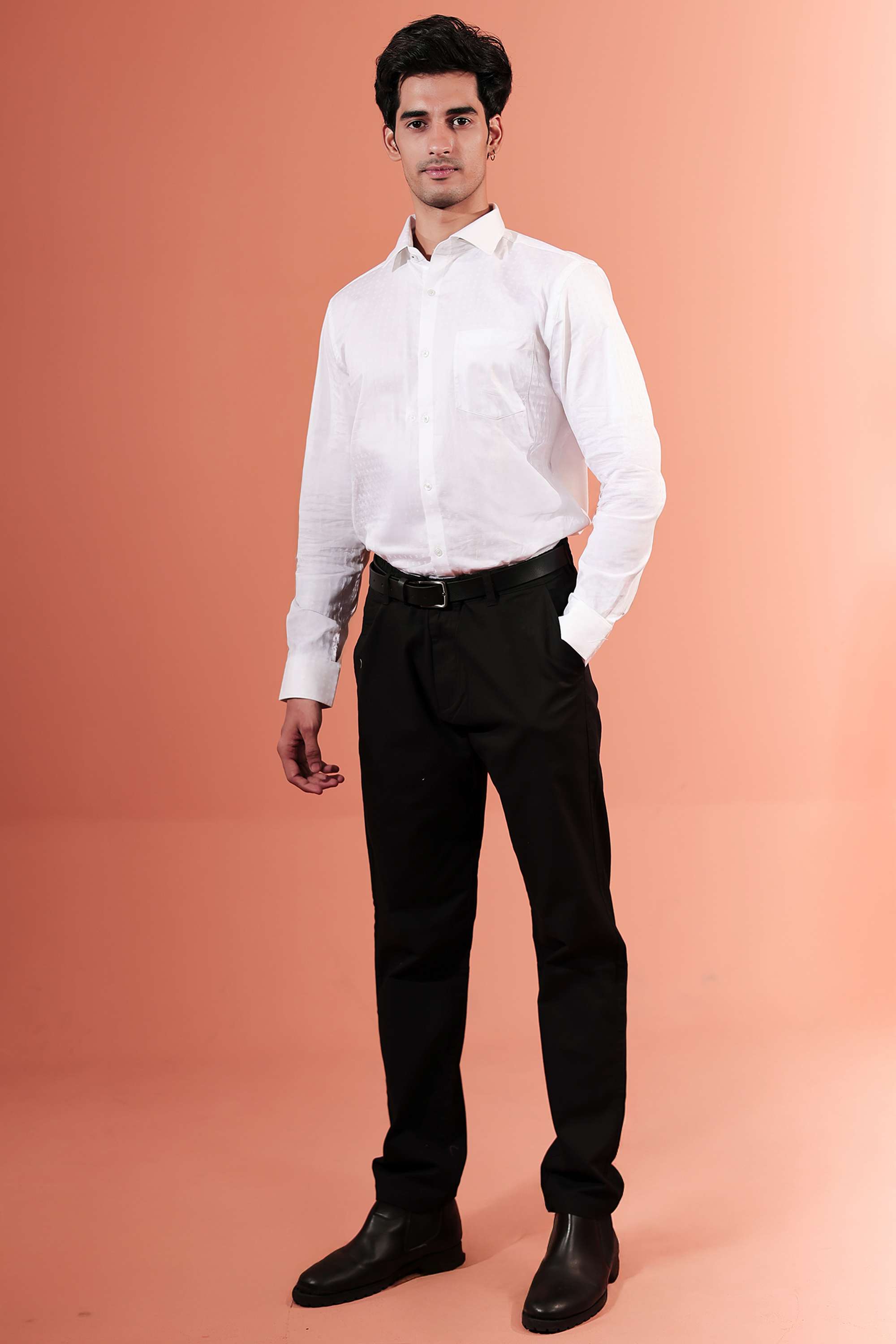 Blended-Fabric-Regular-Fit-Men-Shirt