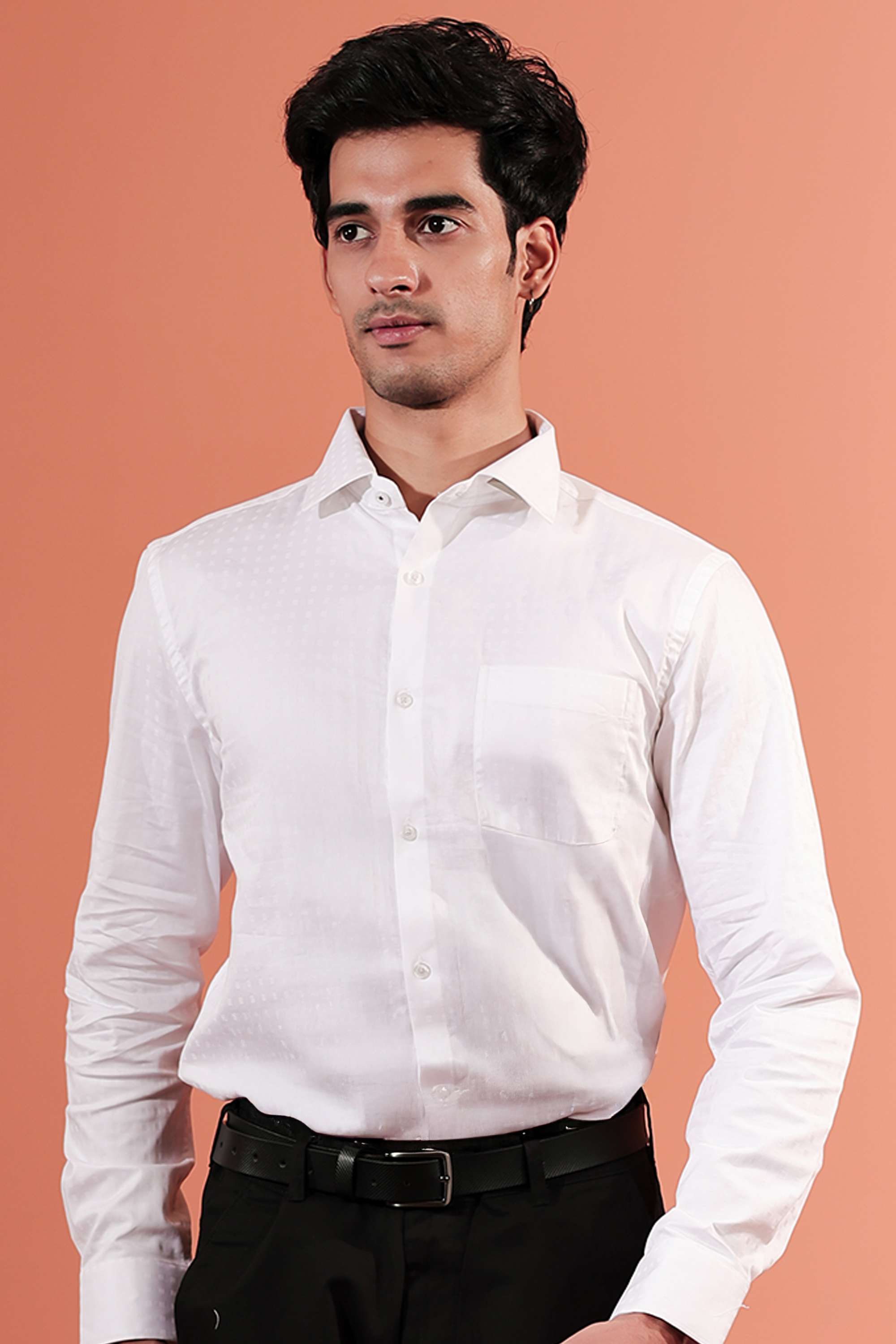 Blended-Fabric-Regular-Fit-Men-Shirt