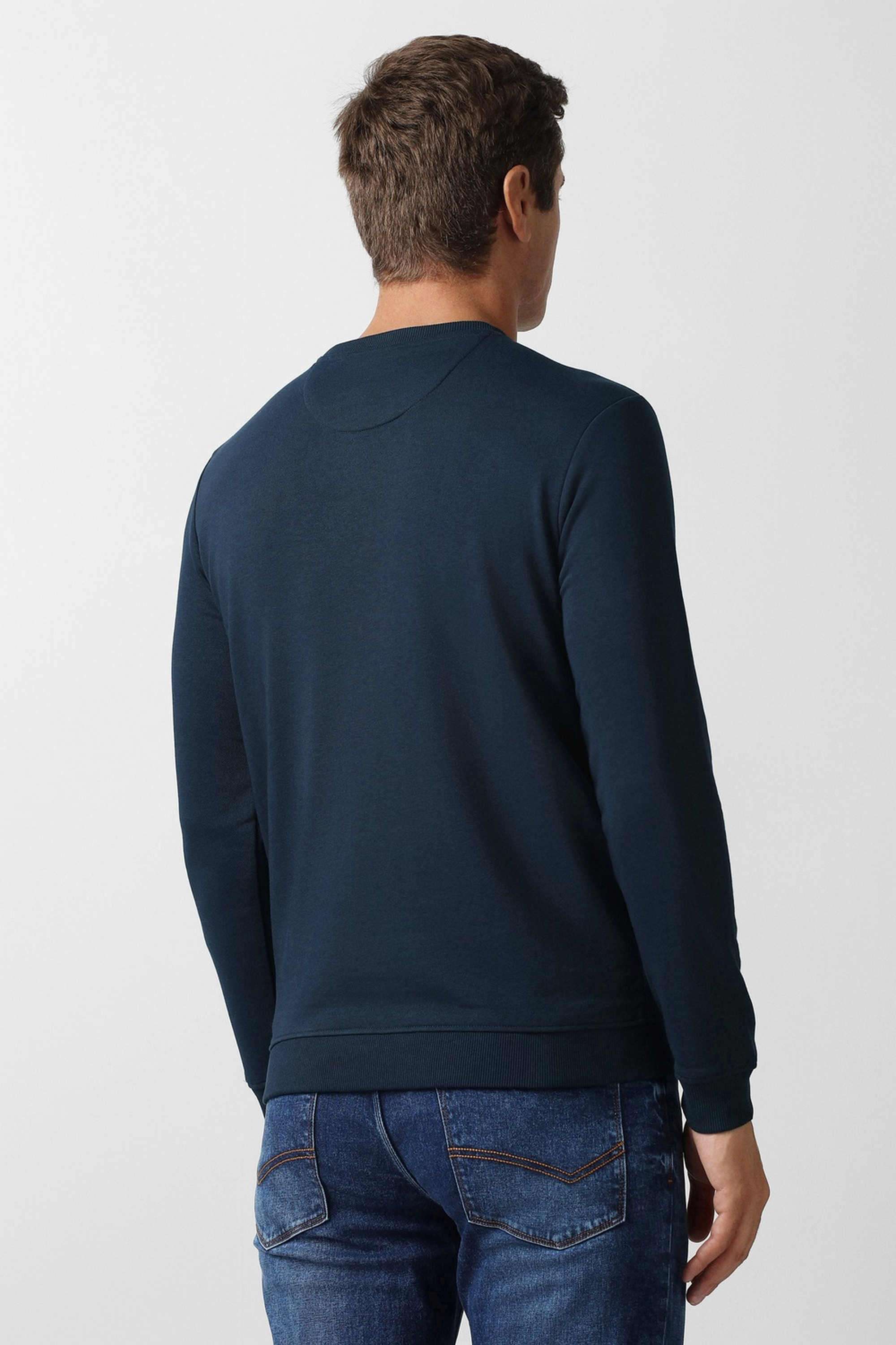 Solid-Blended-Fabric-Regular-Fit-Men-s-Sweatshirt