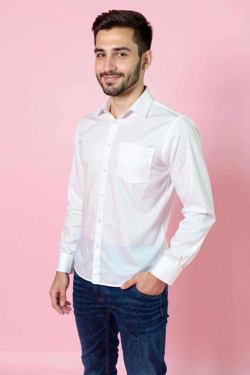 Blended-Fabric-Regular-Fit-Men-Shirt