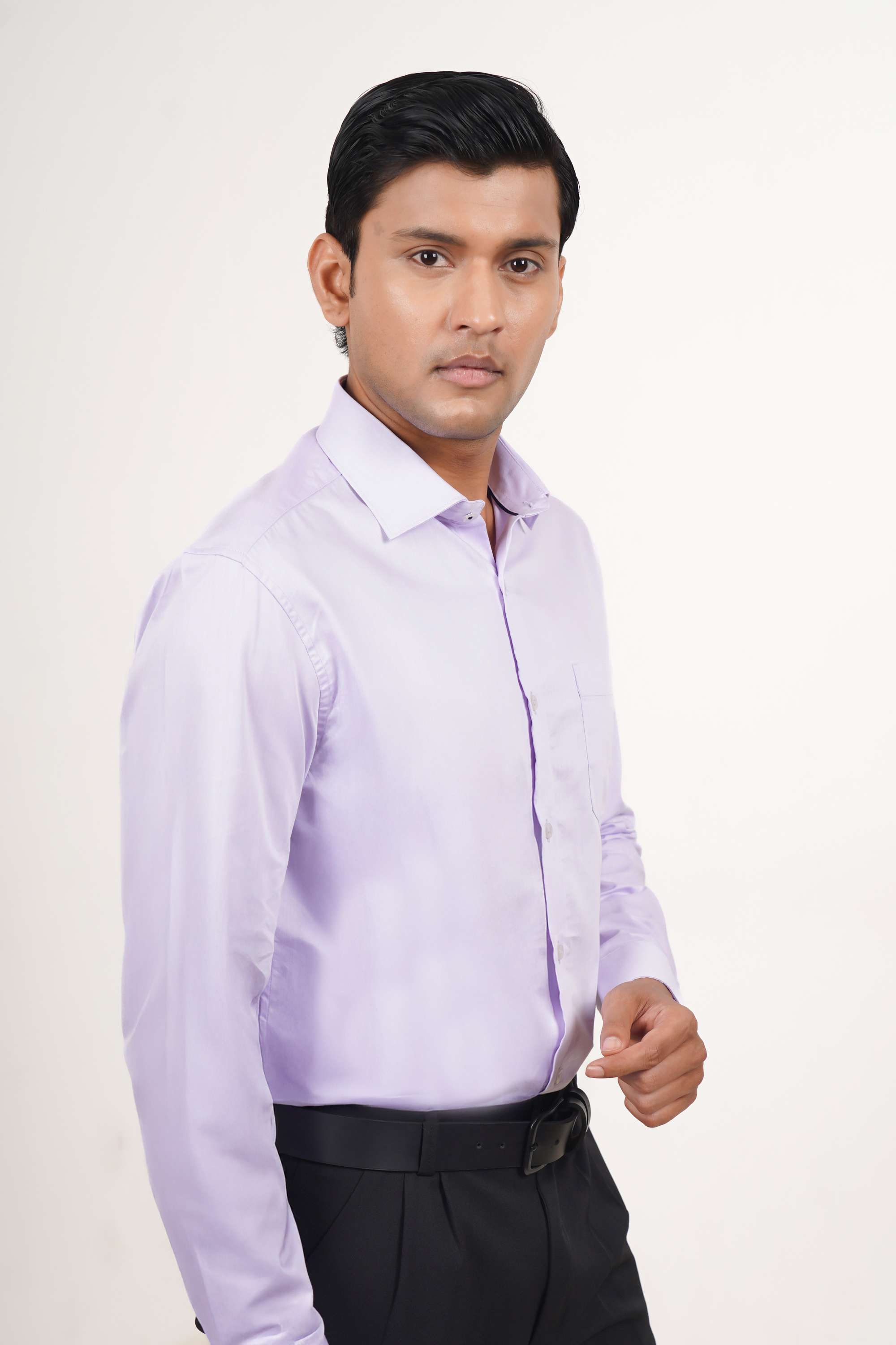 Solid-Cotton-Blend-Slim-Fit-Men-s-Formal-Shirt