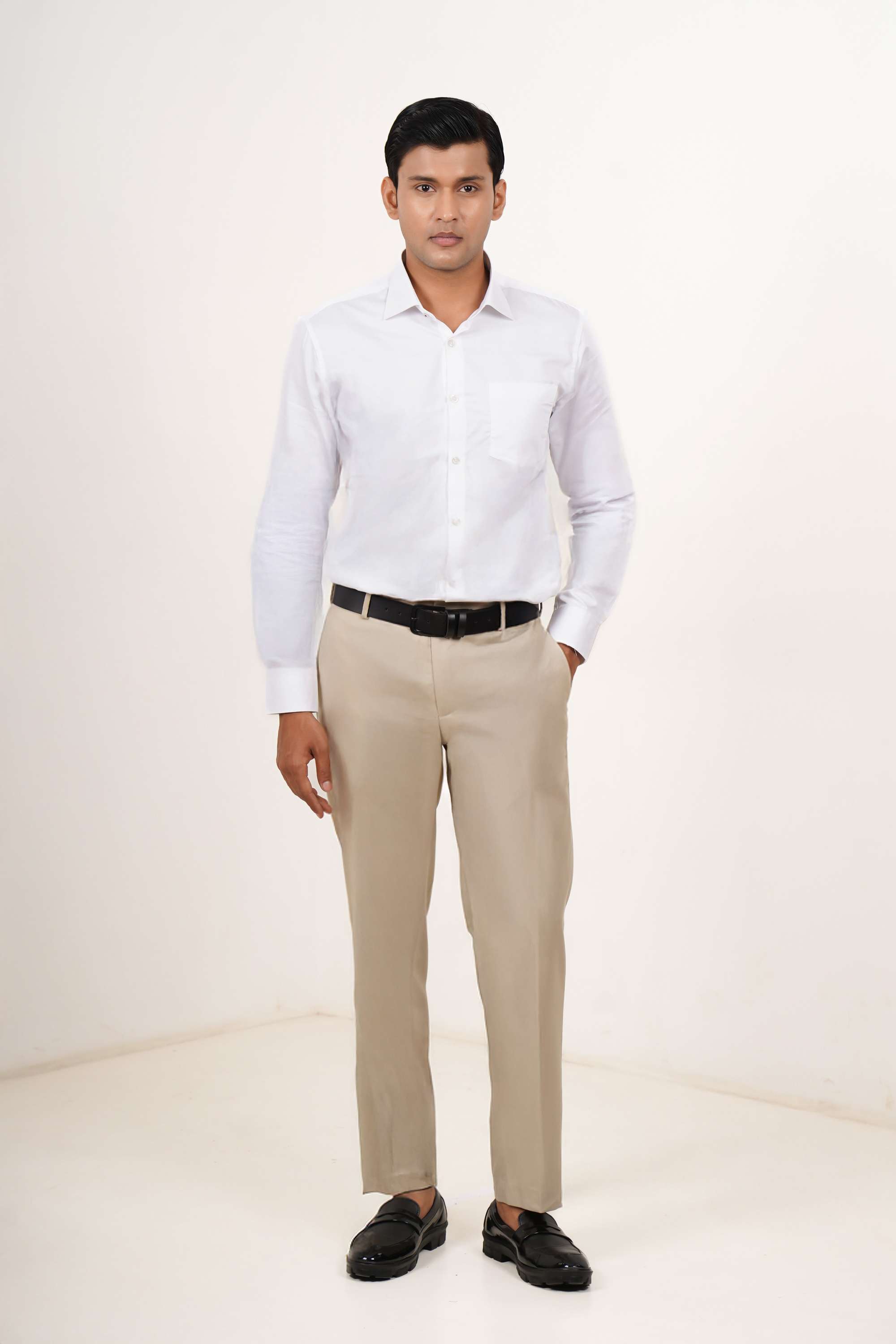 Textured-Blended-Fabric-Slim-Fit-Men-s-Formal-Trousers