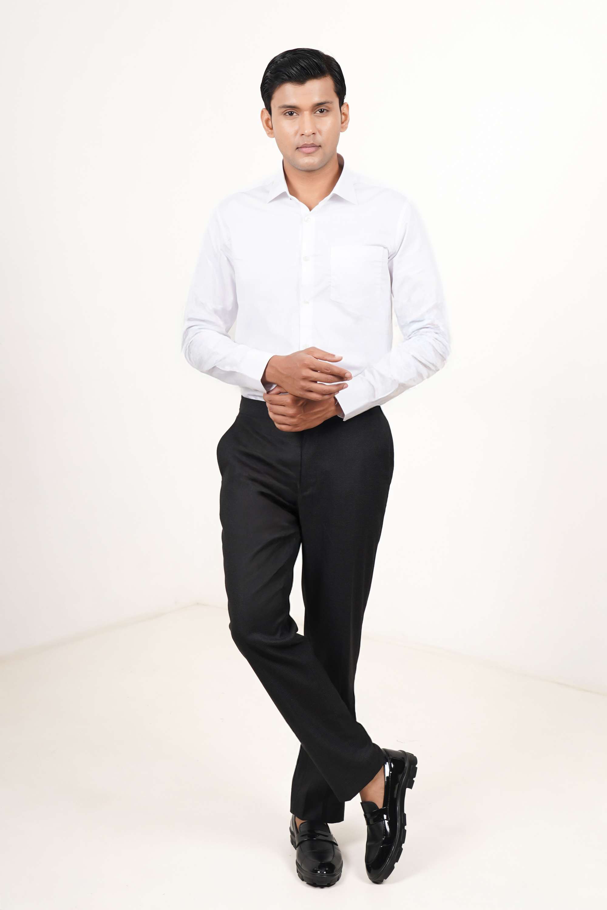 Textured-Blended-Fabric-Slim-Fit-Men-s-Formal-Trousers
