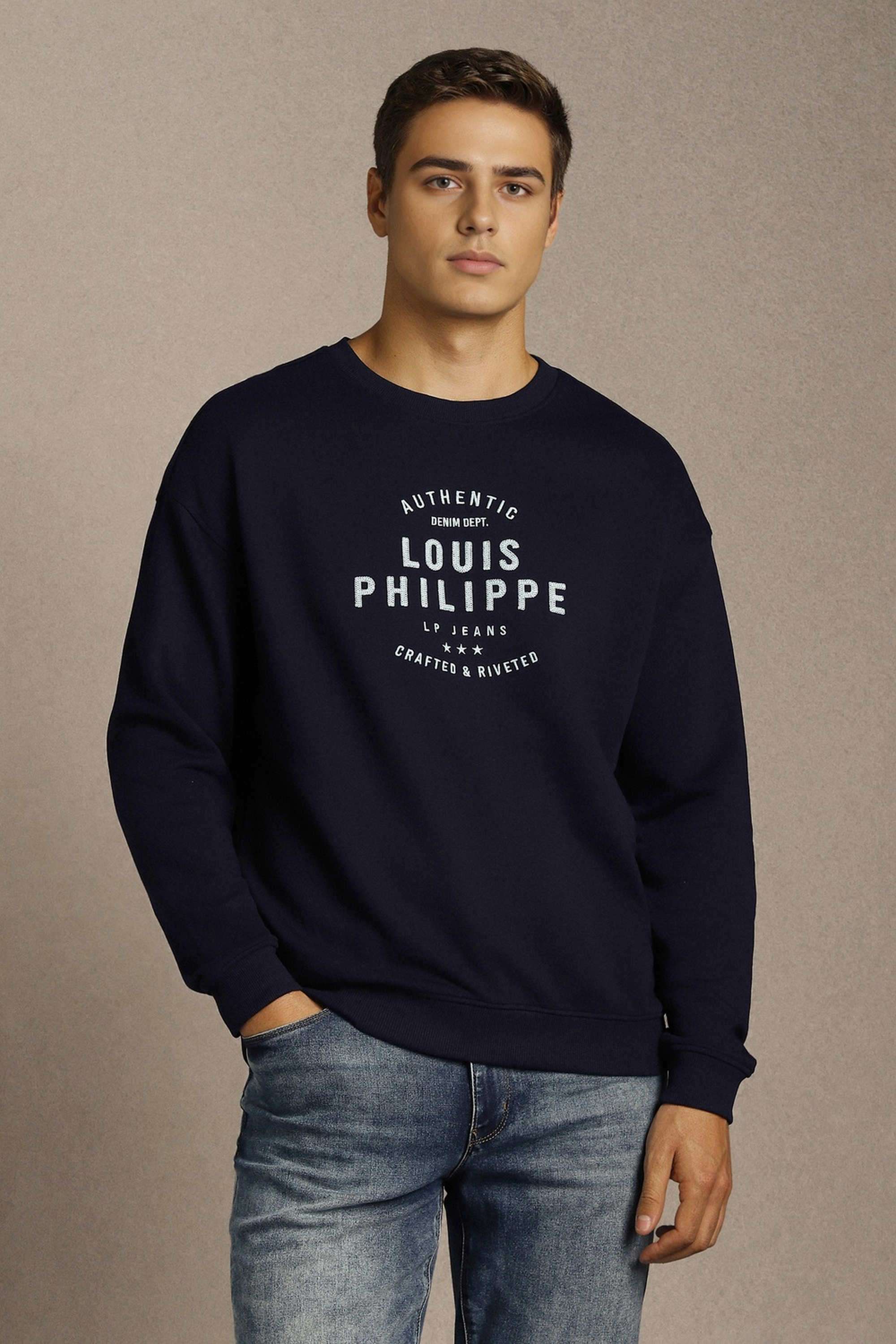 Solid-Cotton-Round-Neck-Men-s-Sweatshirt