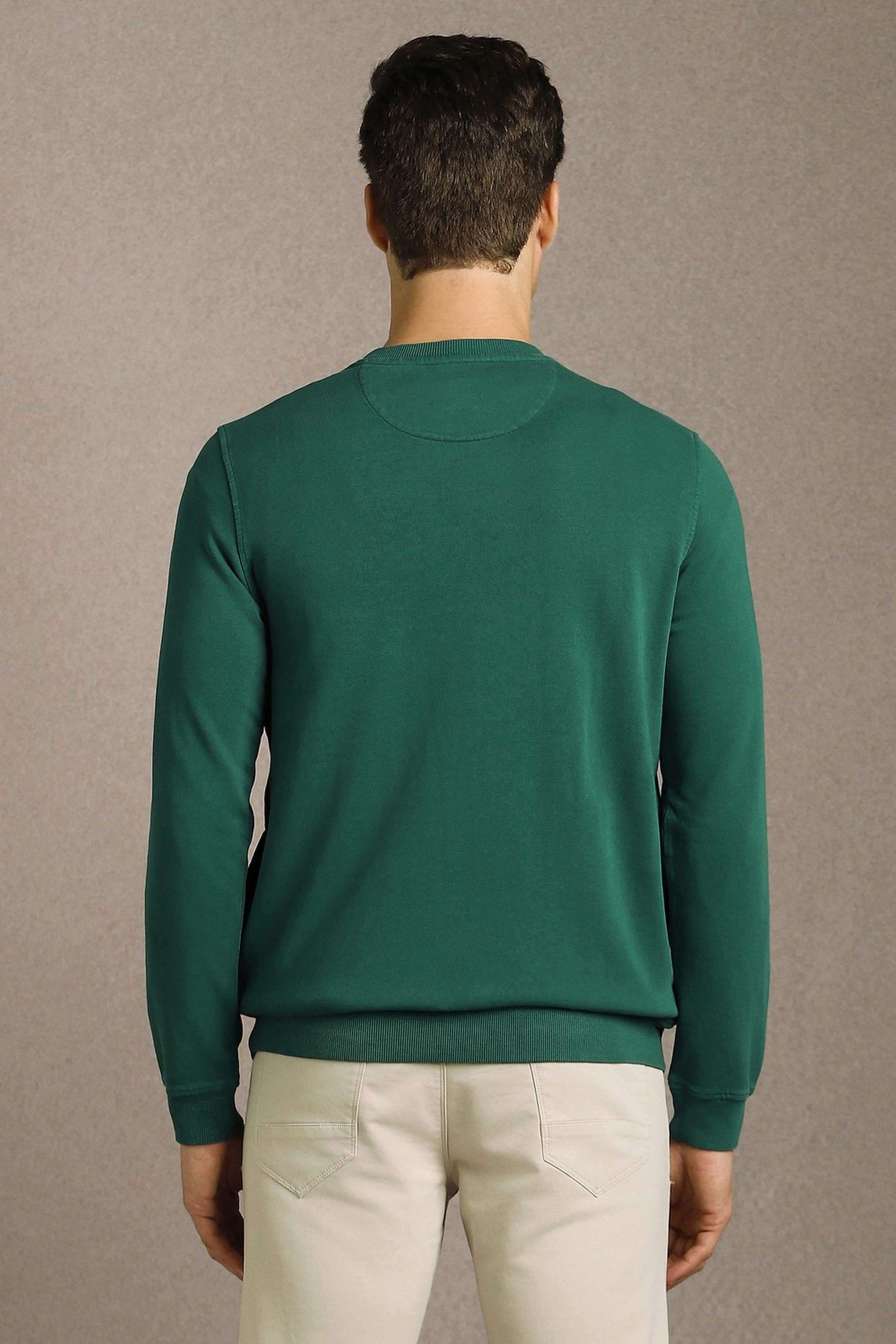 Solid-Cotton-Round-Neck-Men-s-Sweatshirt
