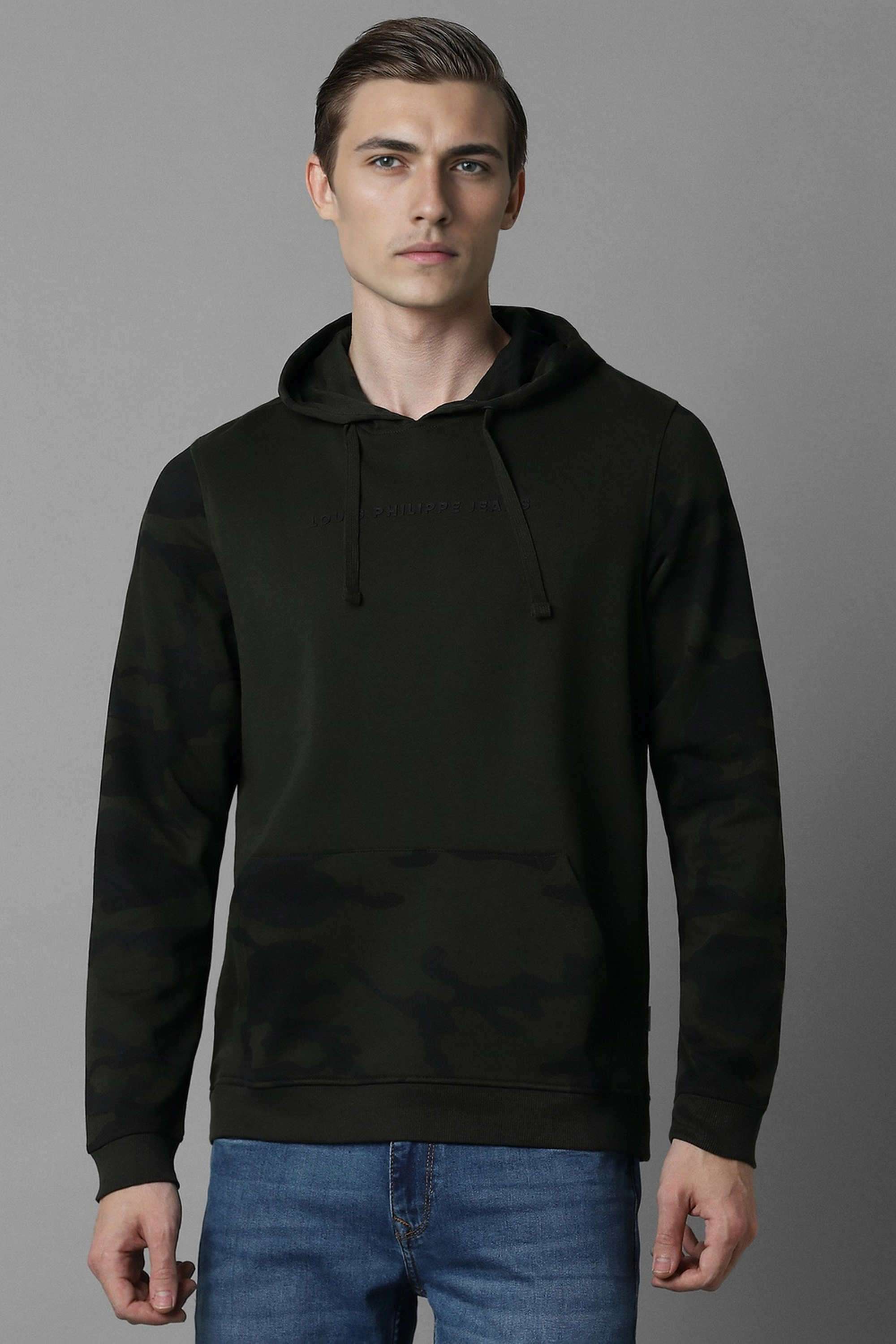 Solid-Cotton-Hooded-Men-s-Sweatshirt