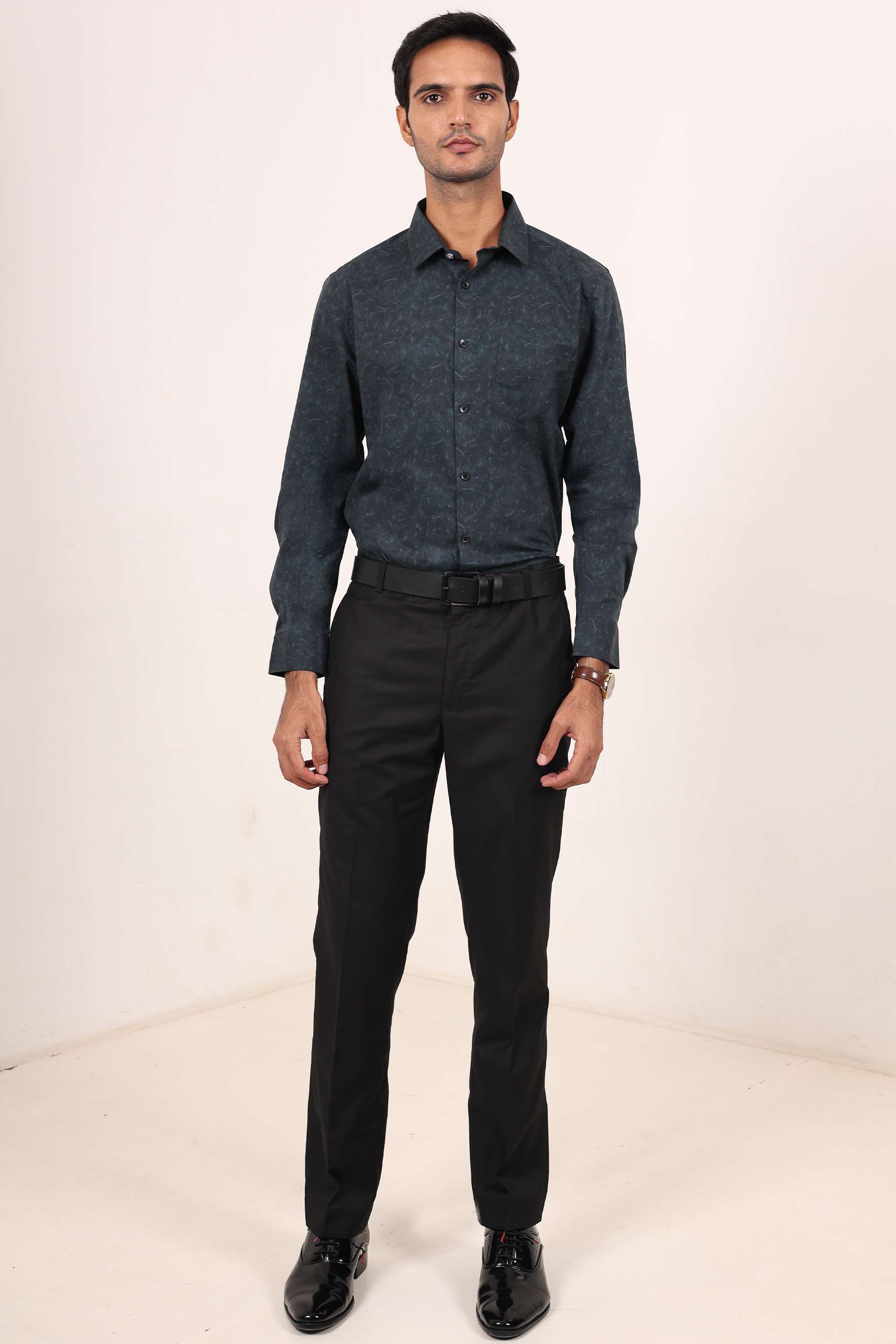 Floral-Cotton-Blend-Regular-Fit-Men-s-Shirt