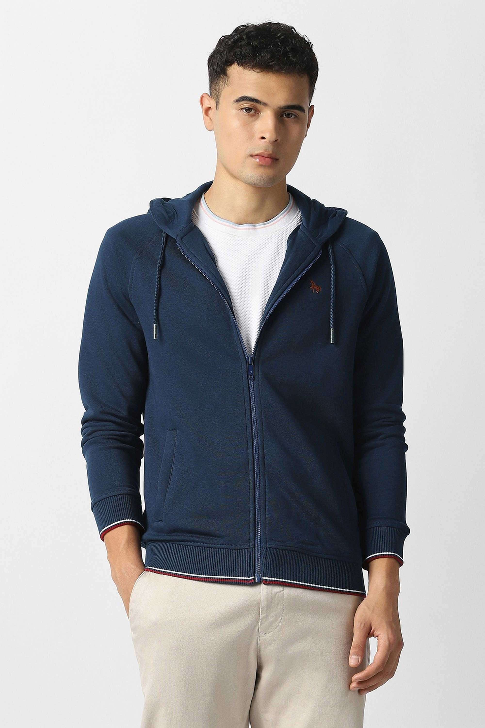 Solid-Poly-Cotton-Regular-Fit-Men-Sweatshirt