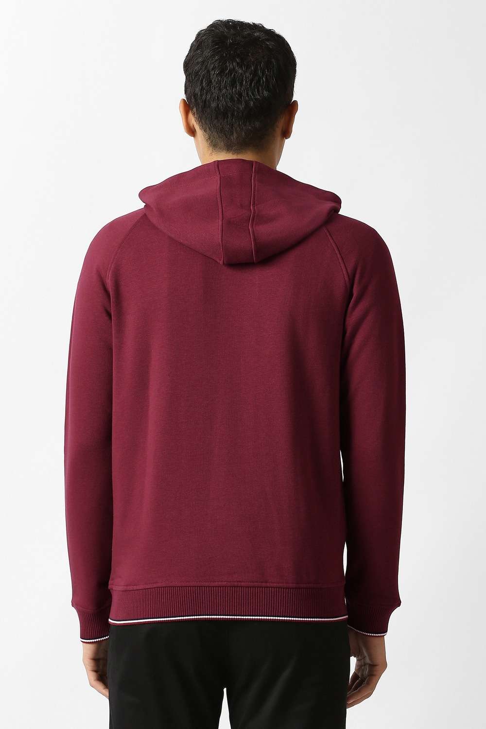 Solid-Polyester-Blend-Regular-Fit-Men-s-Sweatshirt