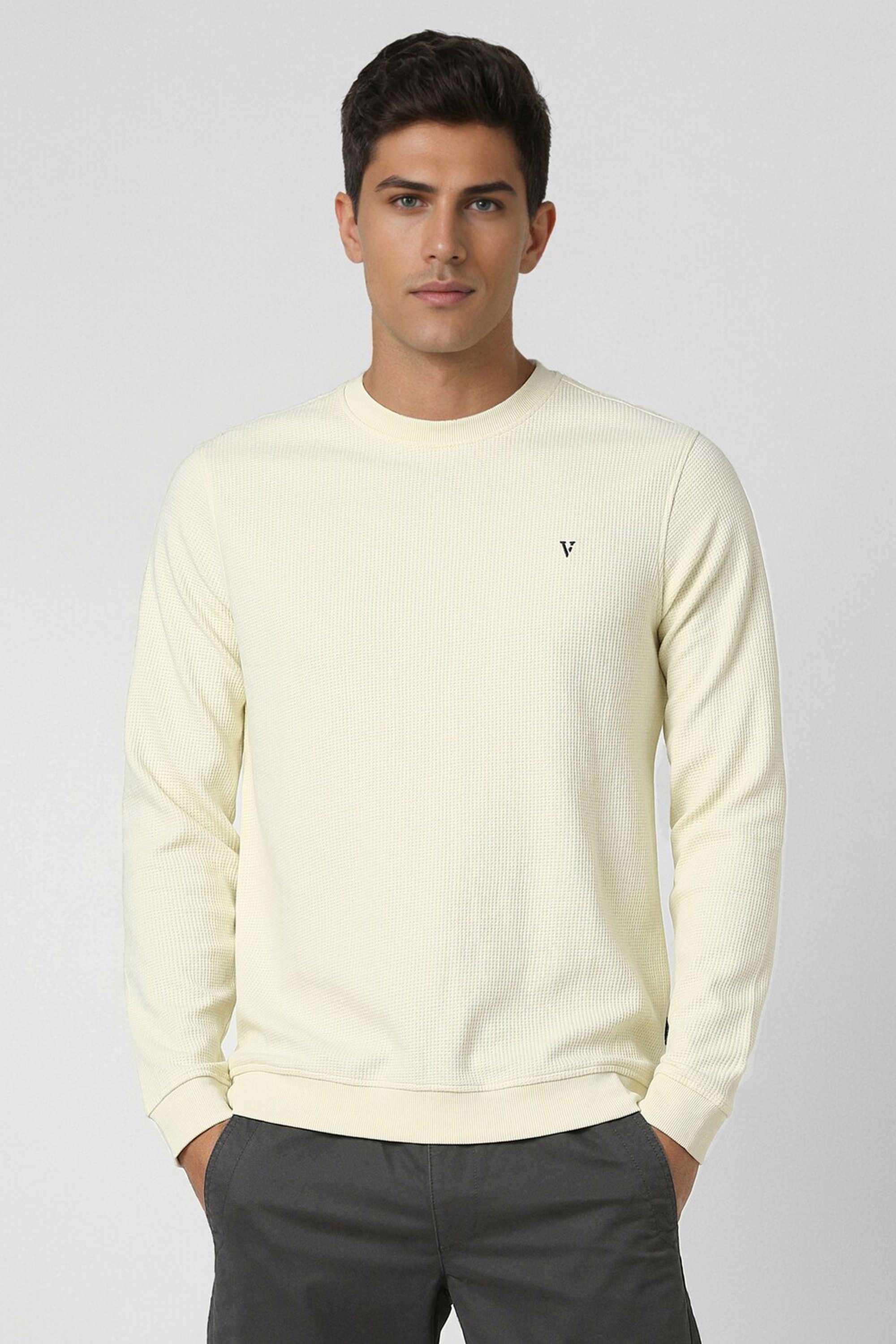 Textured-Poly-Cotton-Regular-Fit-Men-Sweatshirt