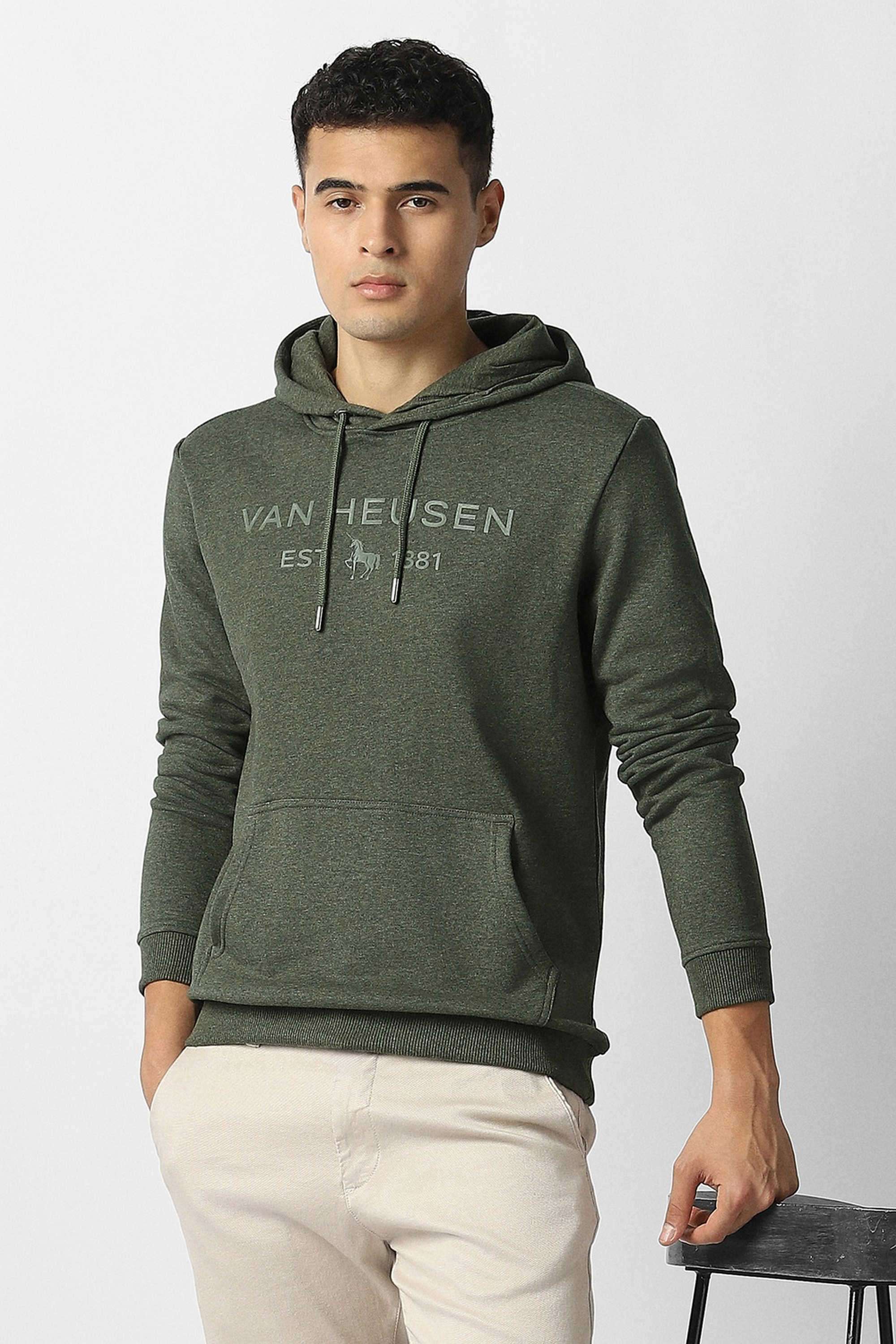 Solid-Poly-Cotton-Regular-Fit-Men-Sweatshirt