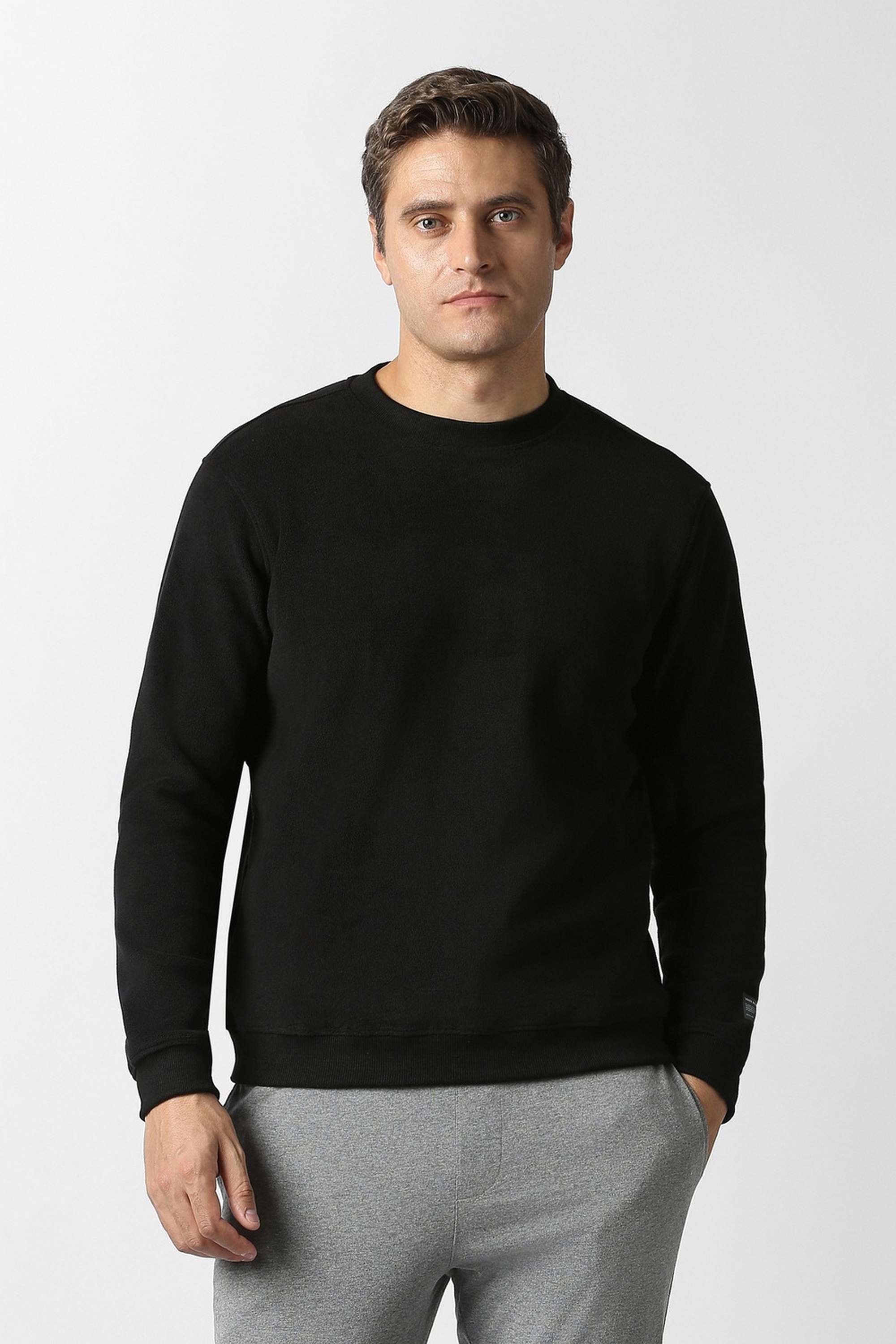 Textured-Cotton-Regular-Fit-Men-Sweatshirt