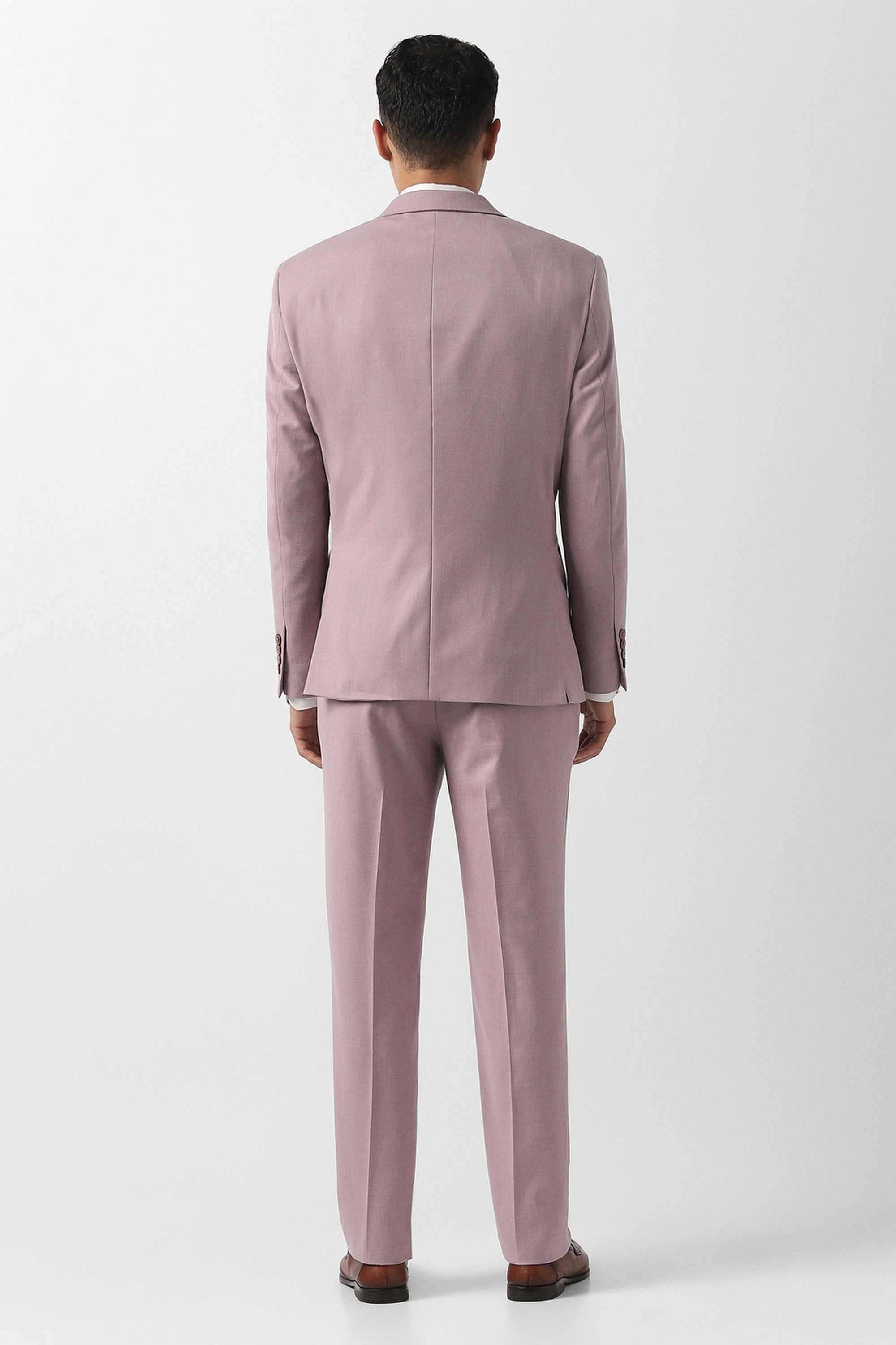 Textured-Blended-Fabric-Slim-Fit-Men-s-Formal-Suit