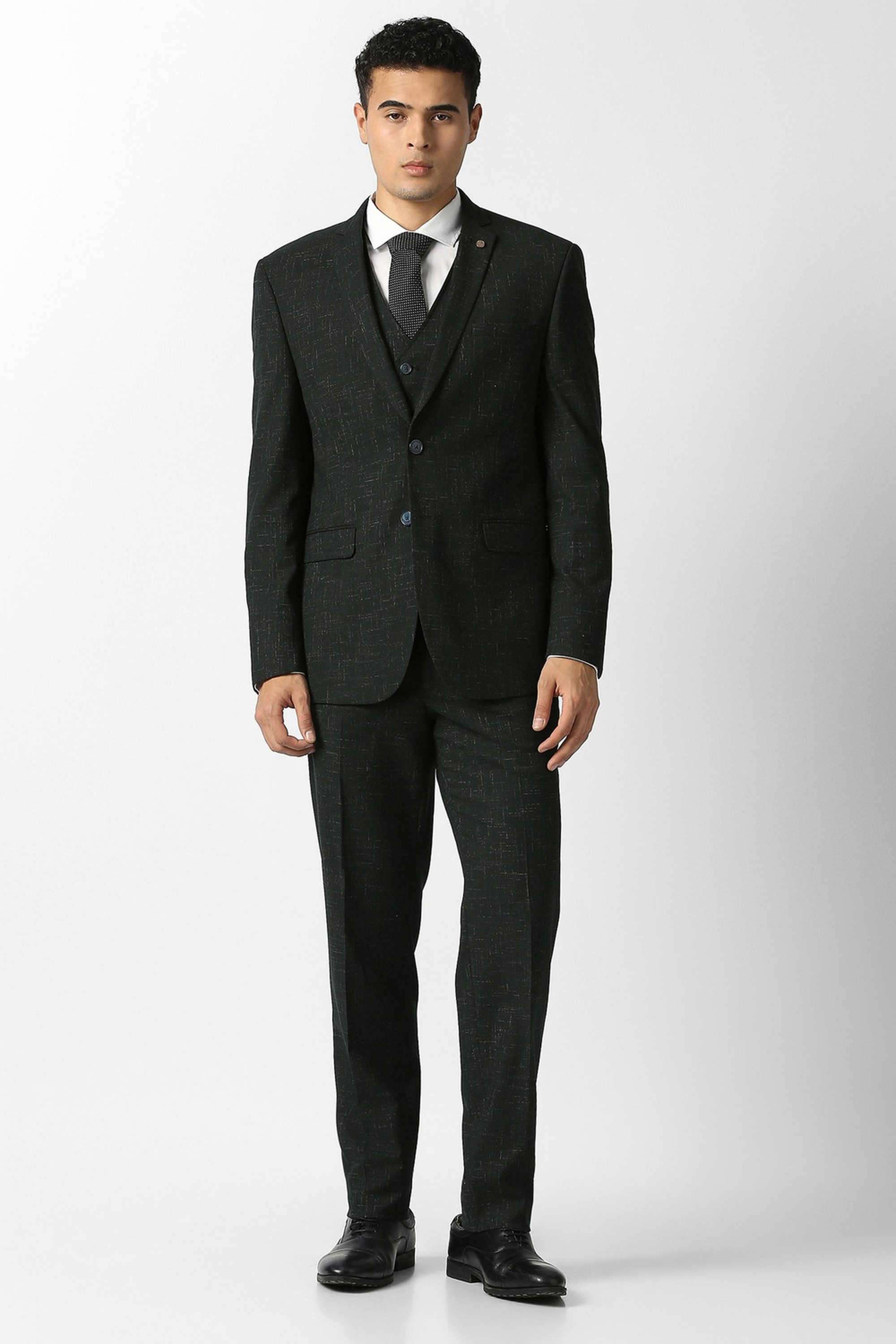 Solid-Blended-Fabric-Slim-Fit-Men-s-Formal-Suit