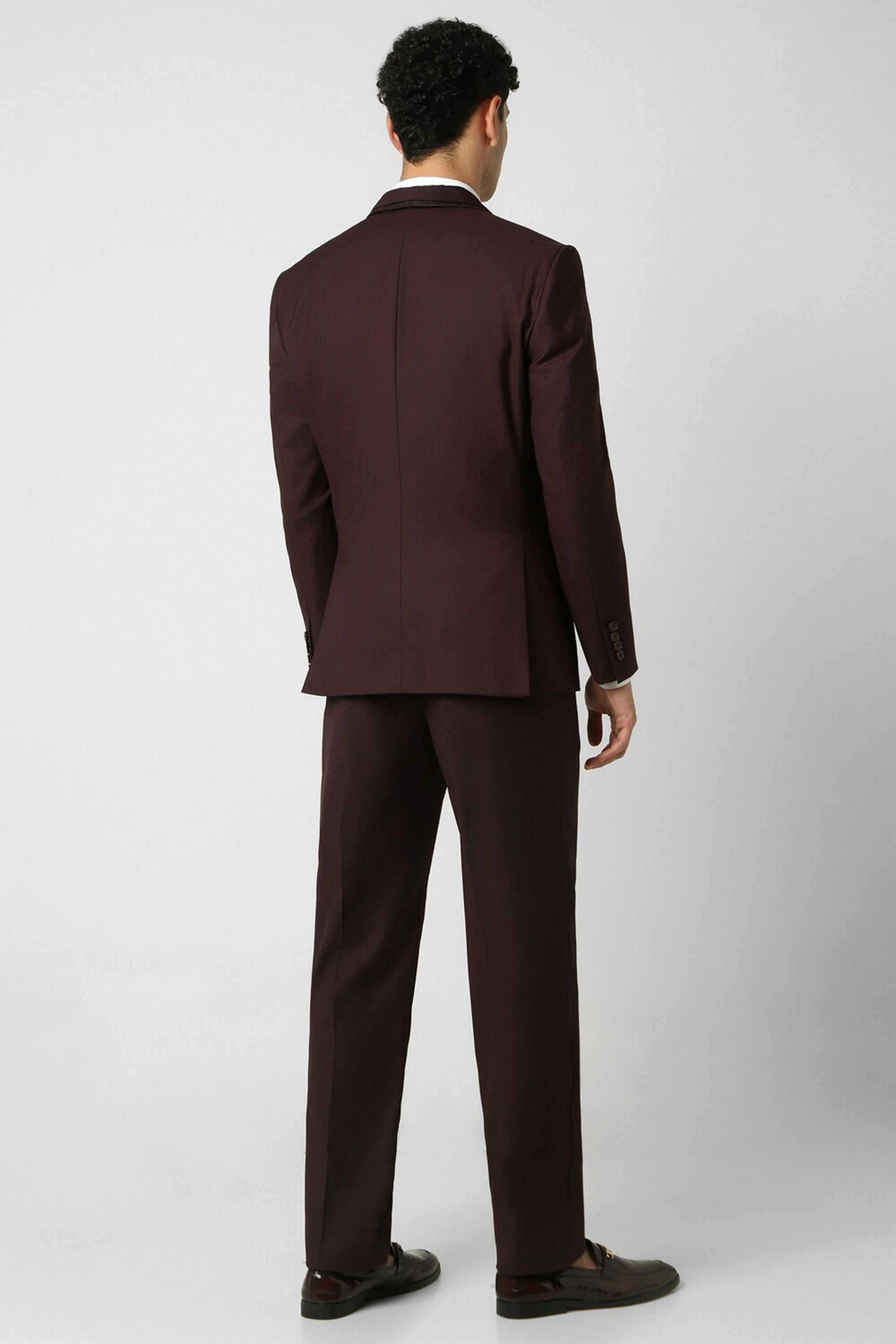 Solid-Blended-Fabric-Slim-Fit-Men-Formal-Wear-Suit