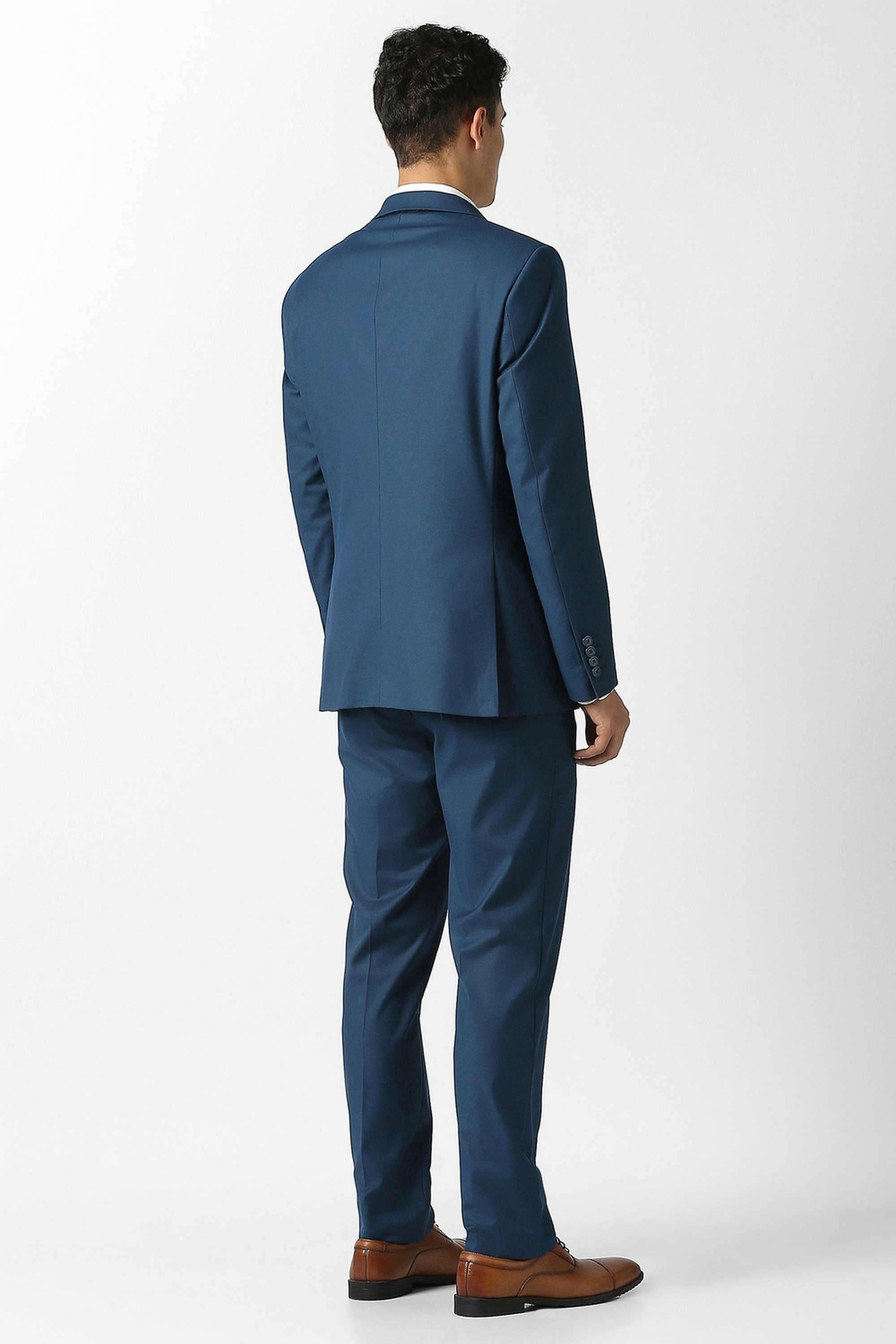 Solid-Blended-Fabric-Slim-Fit-Men-s-Formal-Suit