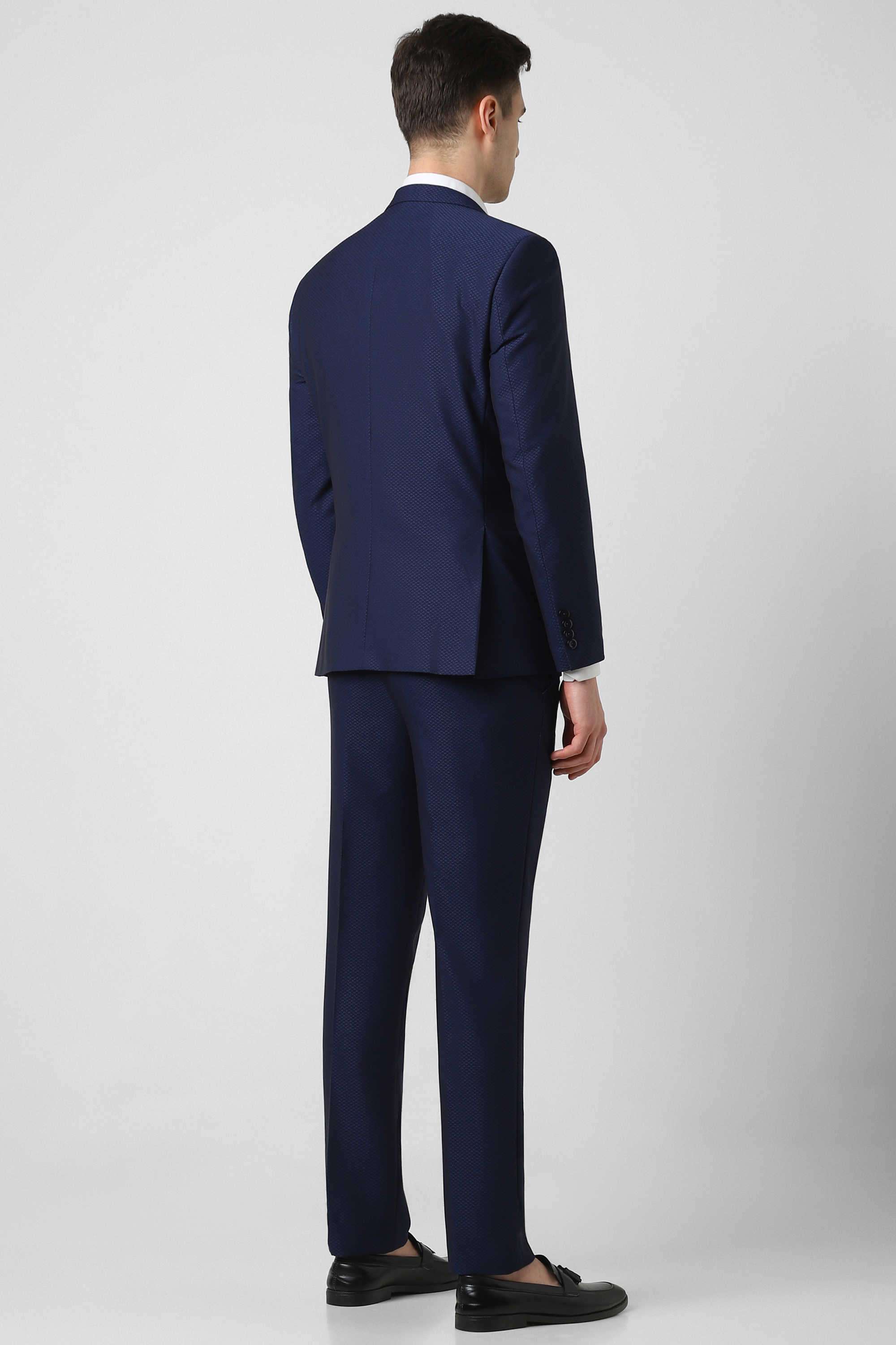 Textured-Blended-Fabric-Slim-Fit-Men-Formal-Wear-Suit