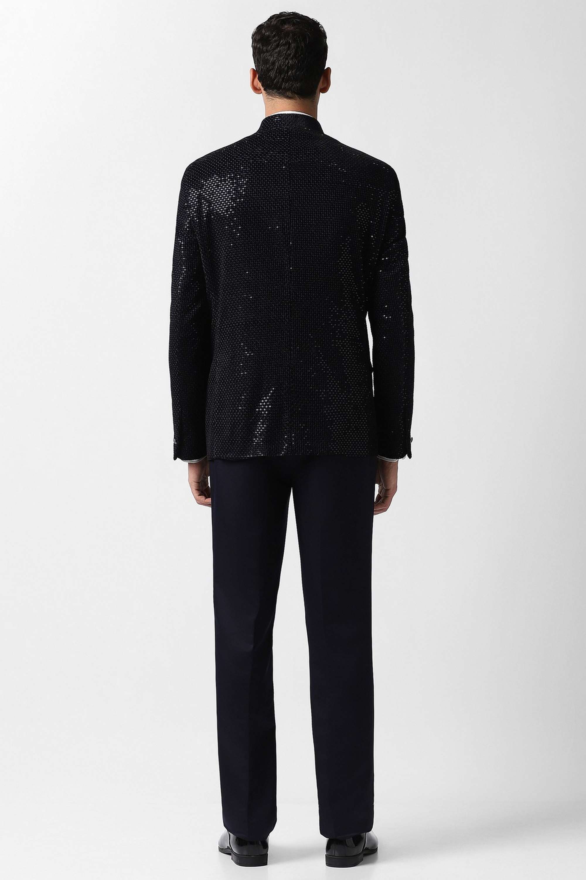 Embroidered-Polyester-Slim-Fit-Men-s-Suit