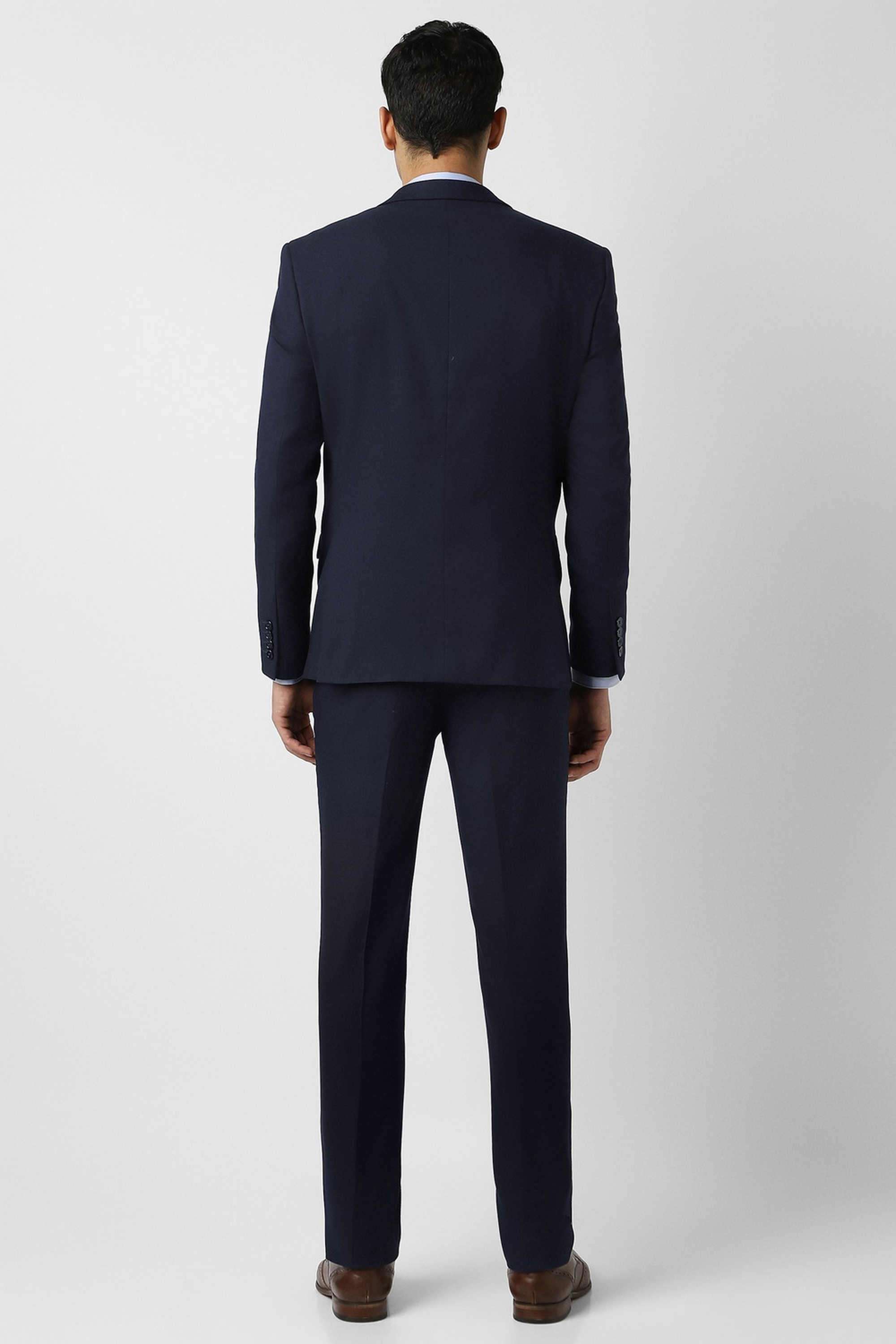 Solid-Blended-Fabric-Slim-Fit-Men-s-Formal-Suit