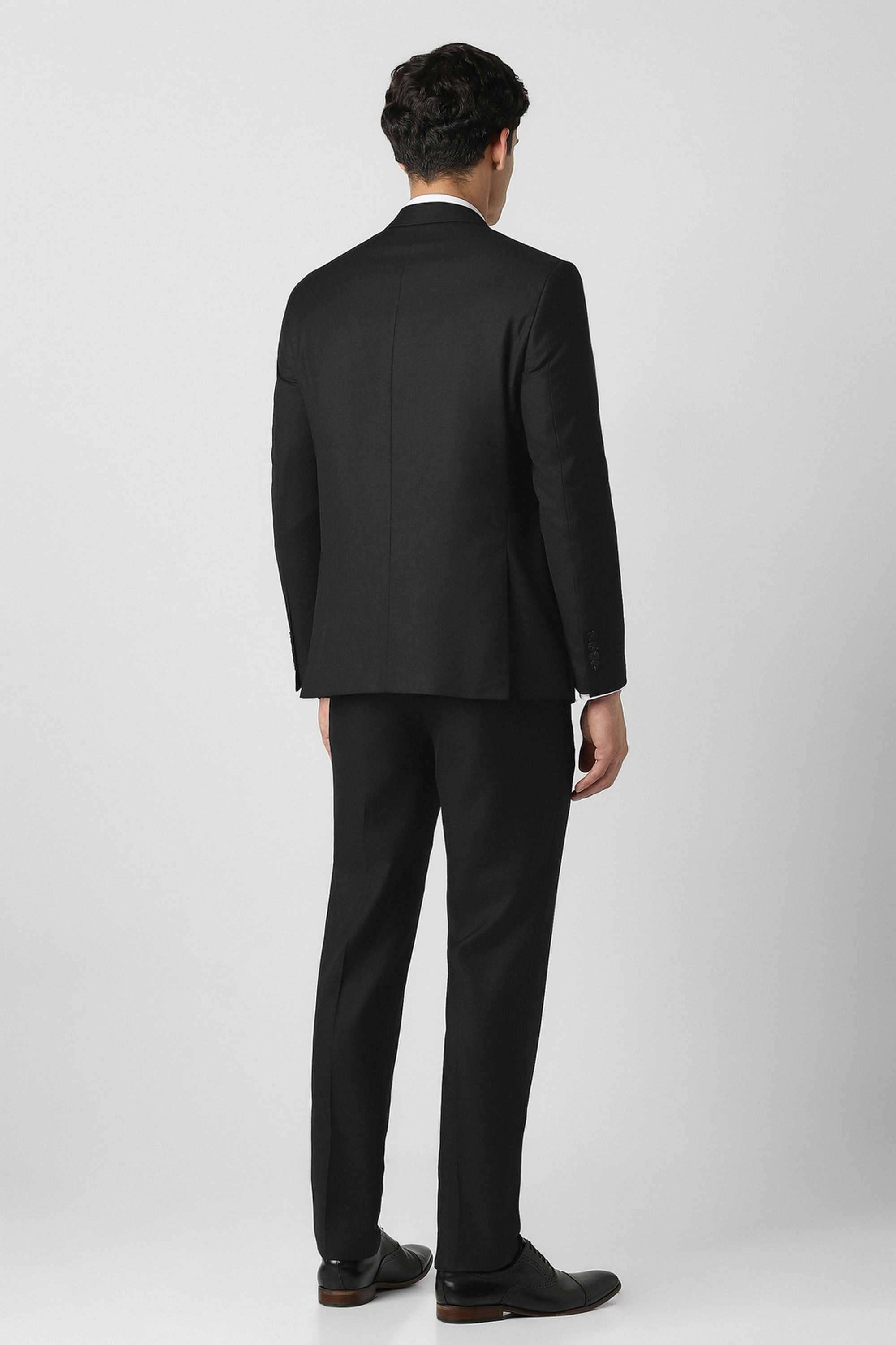 Textured-Blended-Fabric-Slim-Fit-Men-s-Formal-Suit