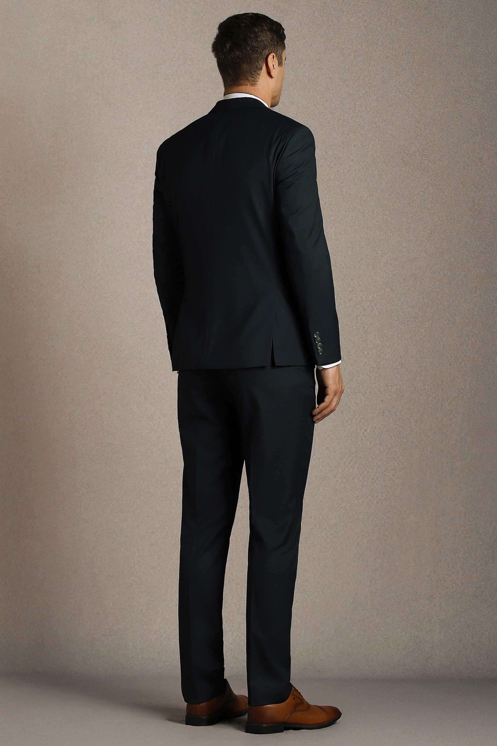 Textured-Polyester-Viscose-Slim-Fit-Men-s-Formal-Suit