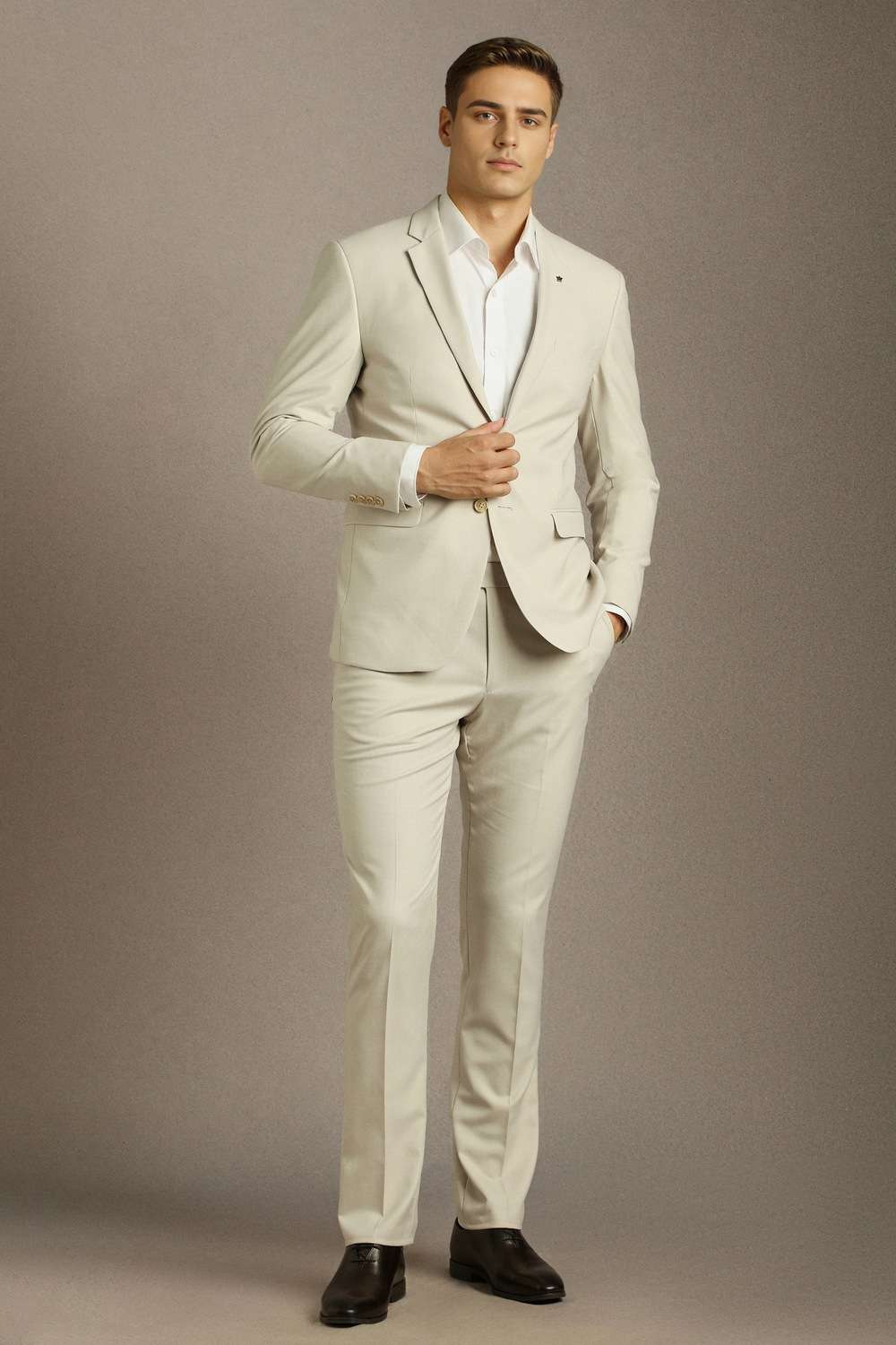 Textured-Polyester-Viscose-Slim-Fit-Men-s-Formal-Suit