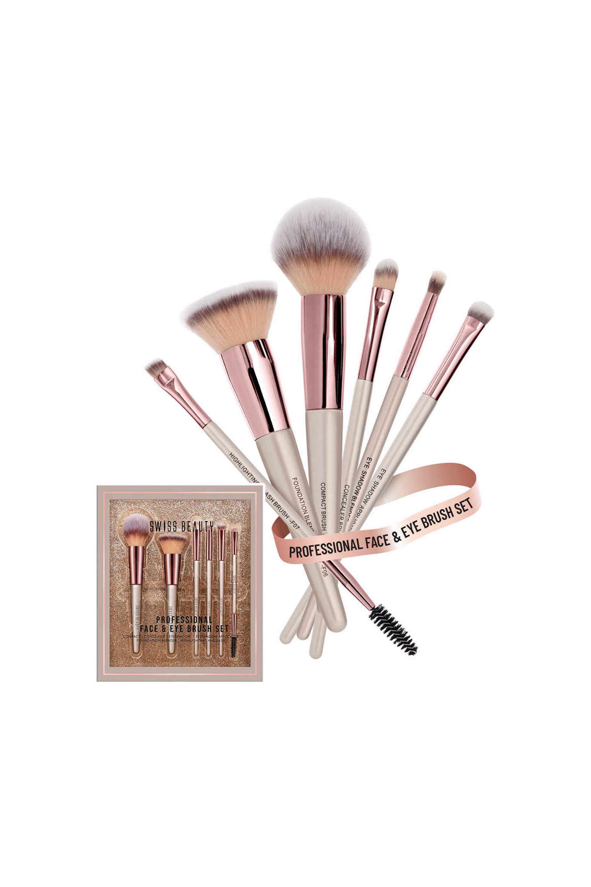 Professional-Face-&-Eye-Brush-Set---Pack-of-6