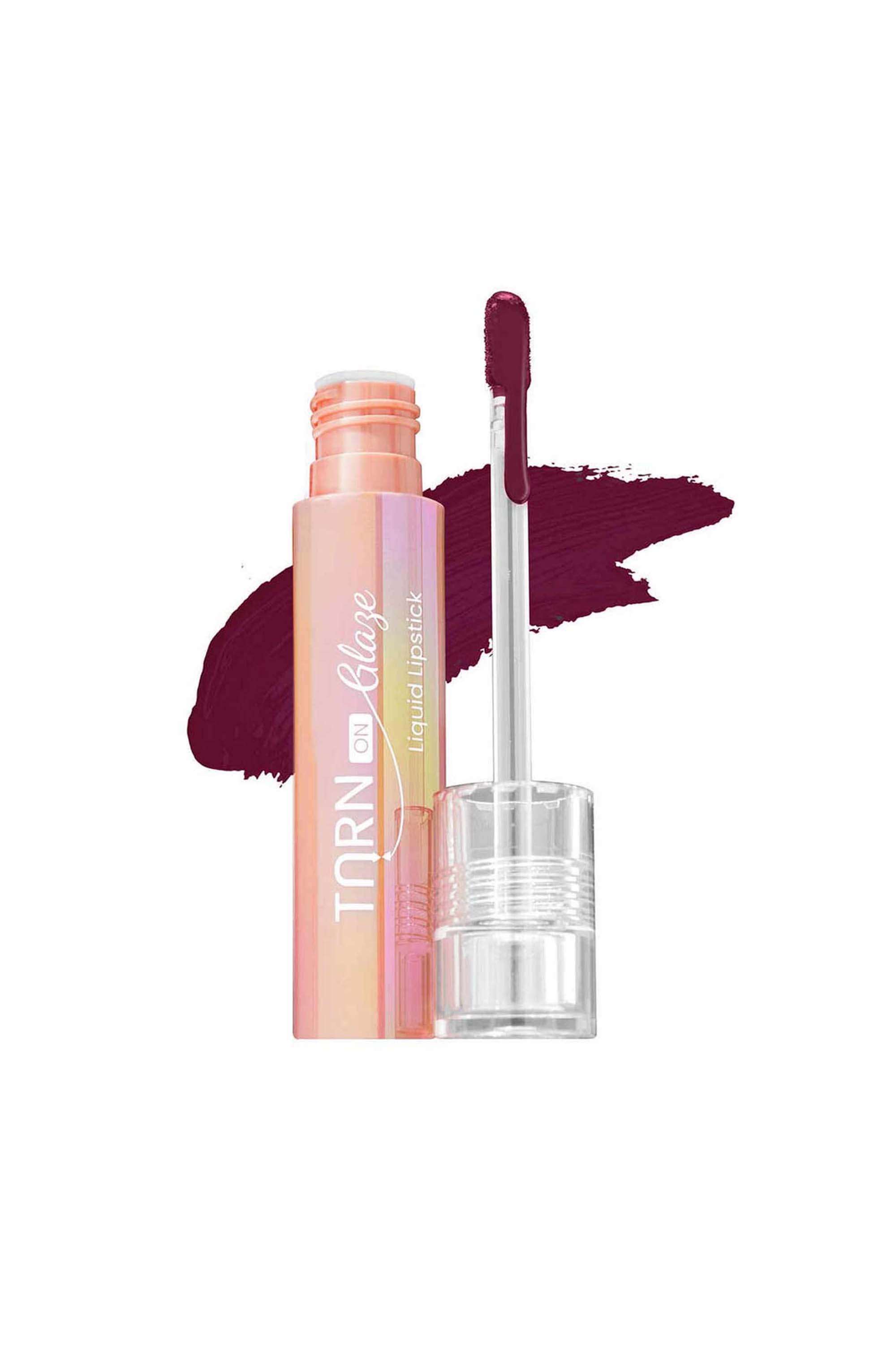Turn-On-Glaze-Liquid-Lipstick---Stand-Out-Maroon -3-ml