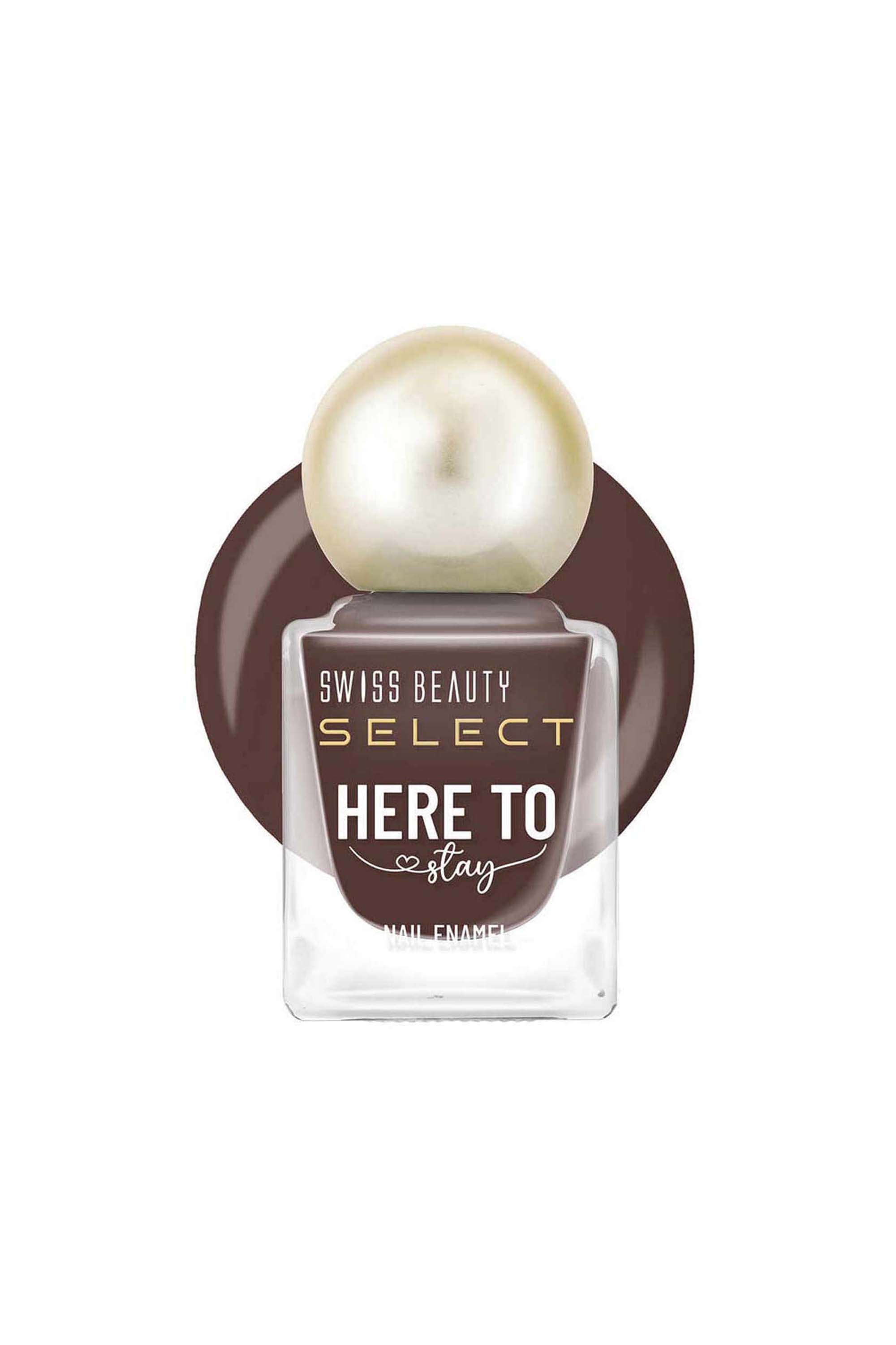 Select-Here-To-Stay-Nail-Enamel---Burnt-Coco -12-ml