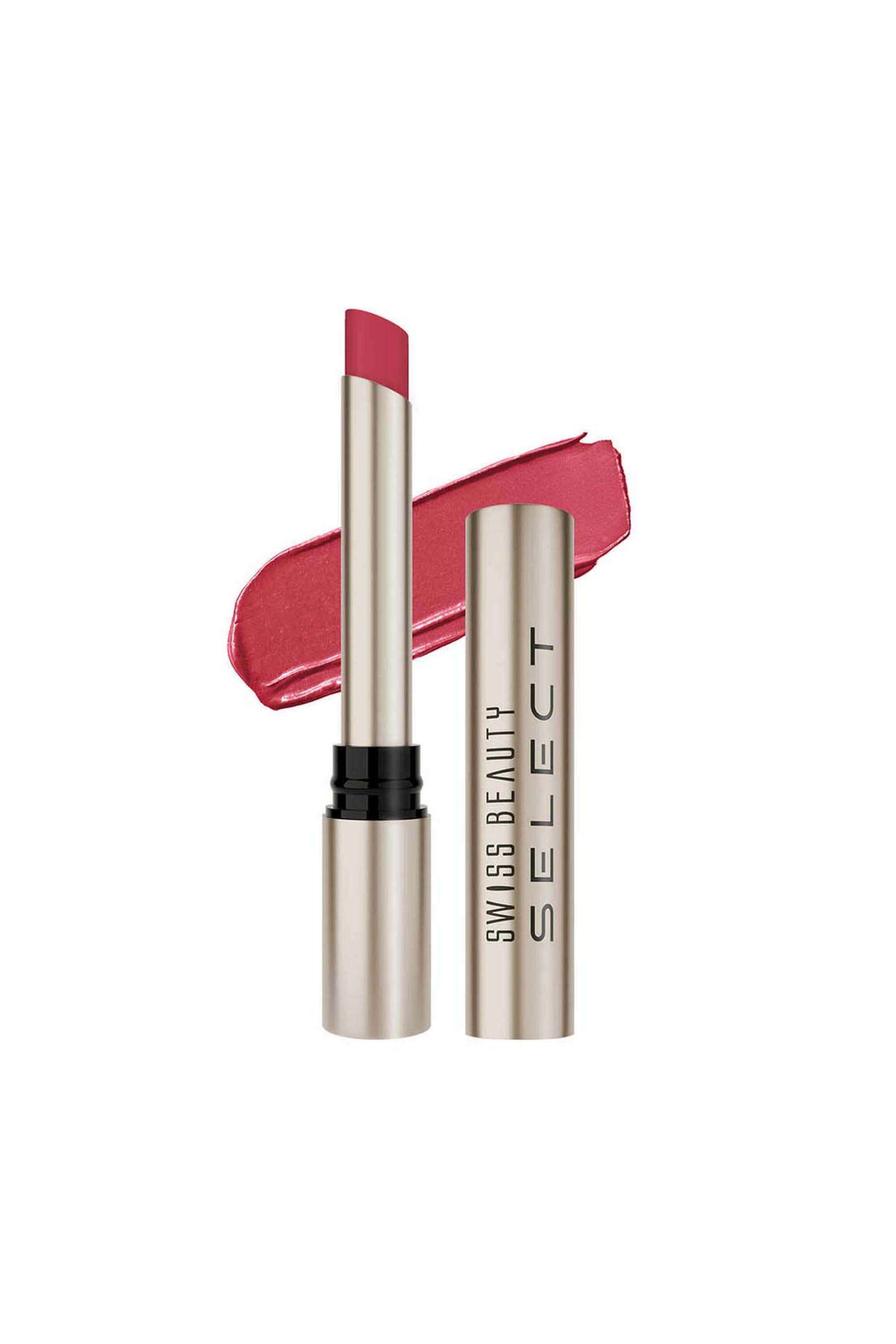 Select-High-On-Shine-Lipstick---Iconic-Pink -1-gm