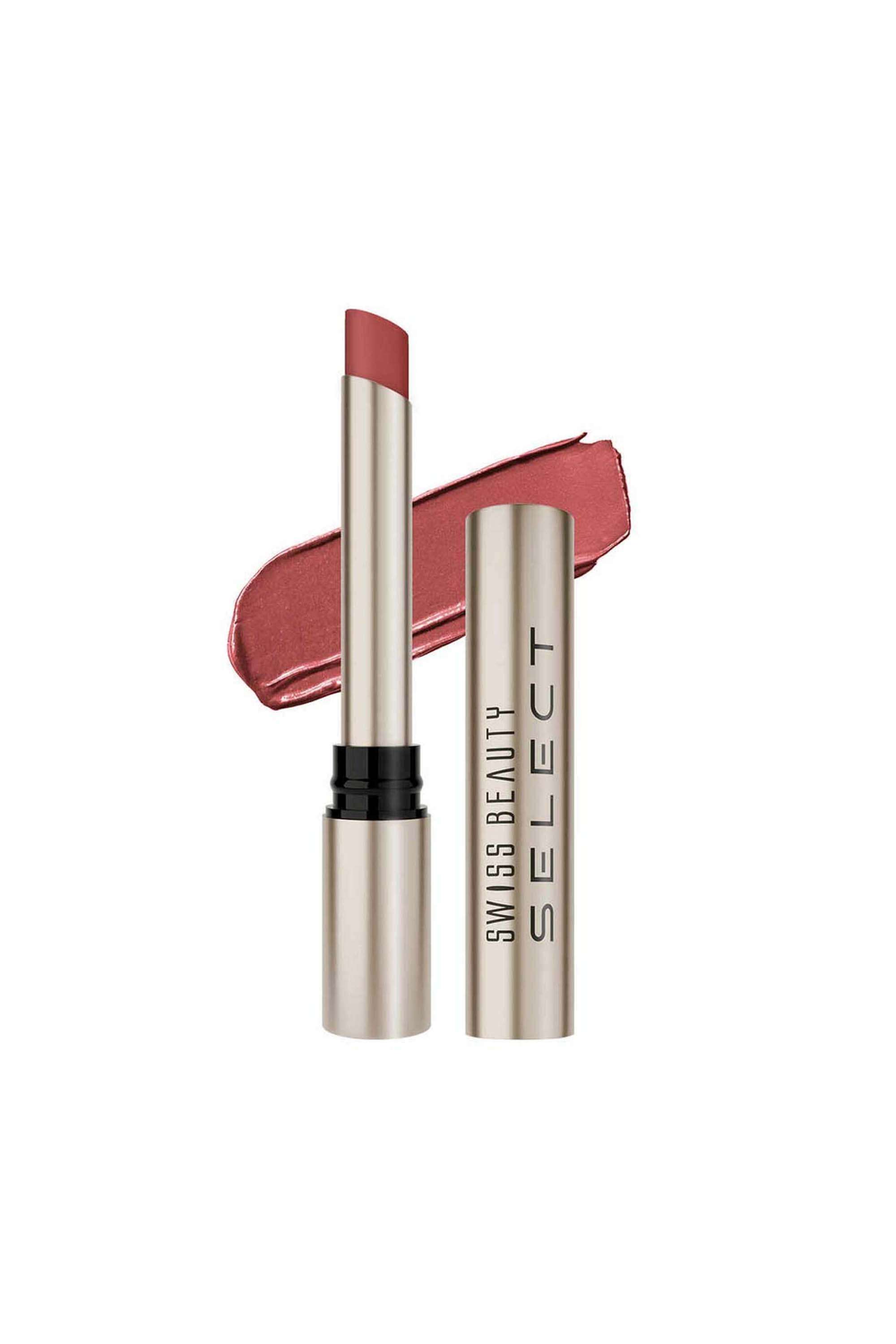 Select-High-On-Shine-Lipstick---Rich-Rose -1-gm