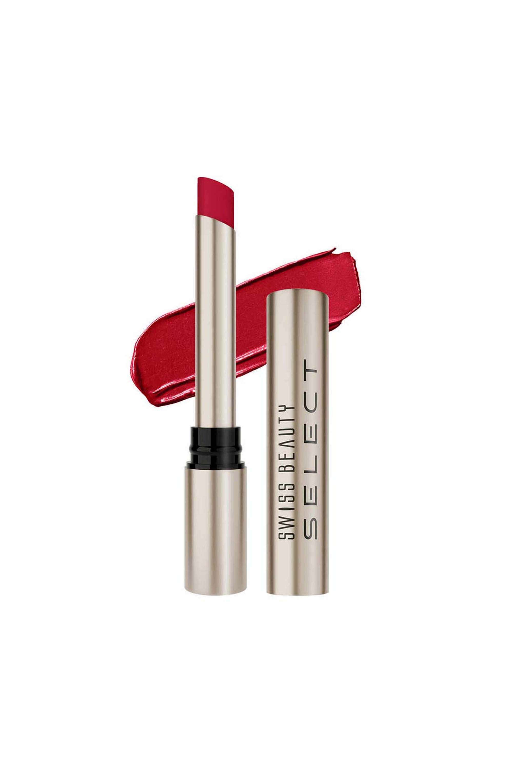 Select-High-On-Shine-Lipstick---Scarlet-Red -1-gm